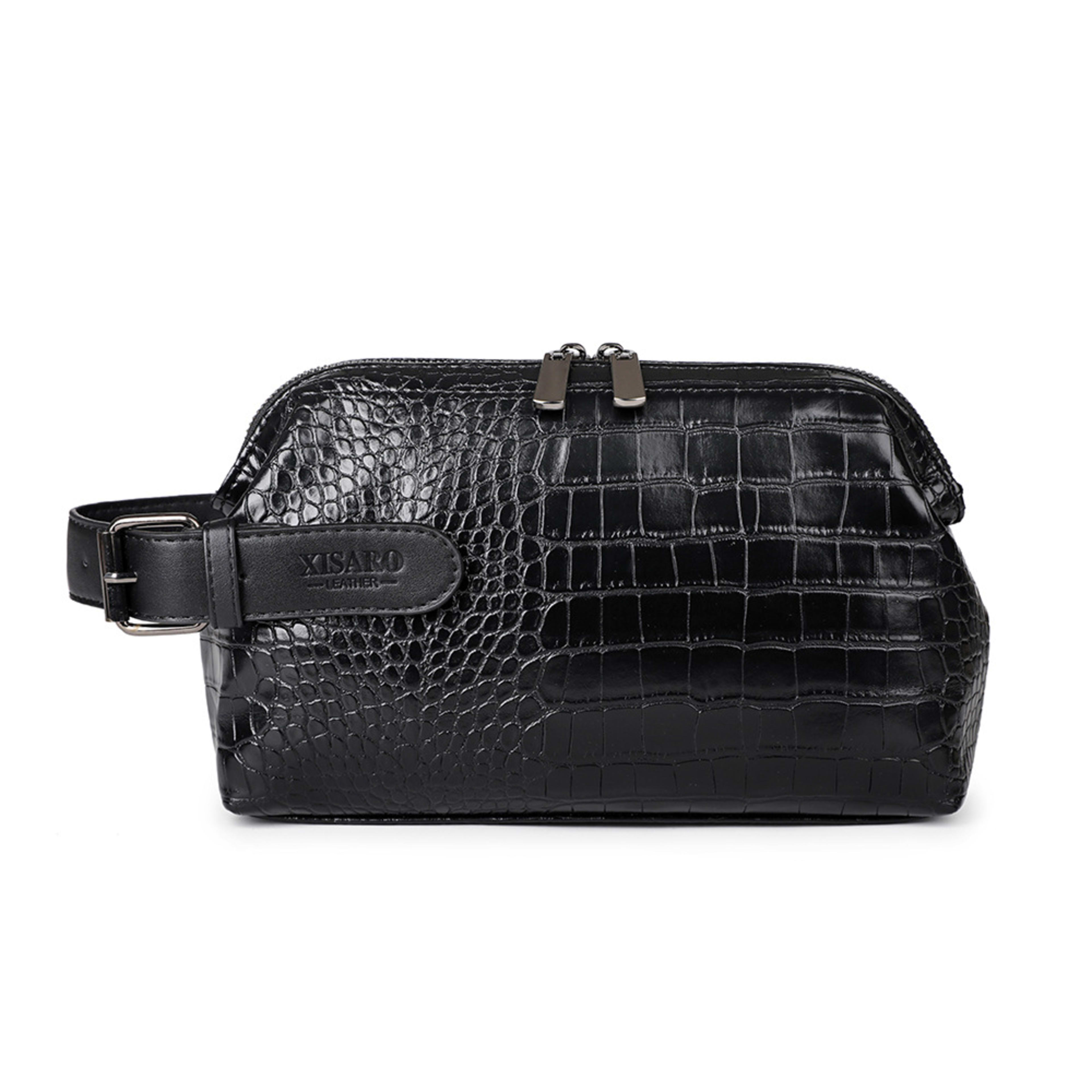 Large Capacity Business Casual Men's Soft Leather Handbag 4