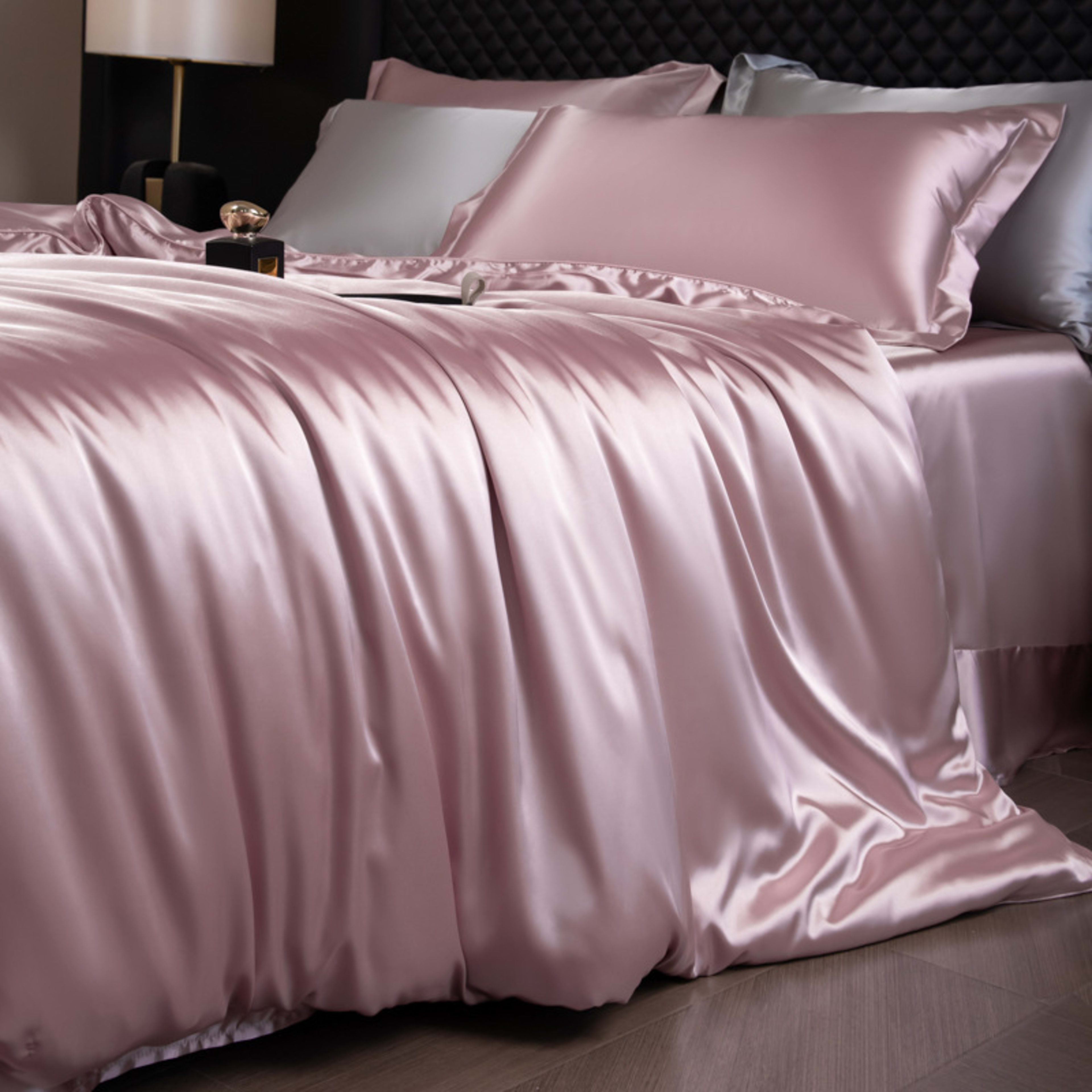 Luxury Real Double Sided Silk Naked-Sleep Duvet Cover Set 8