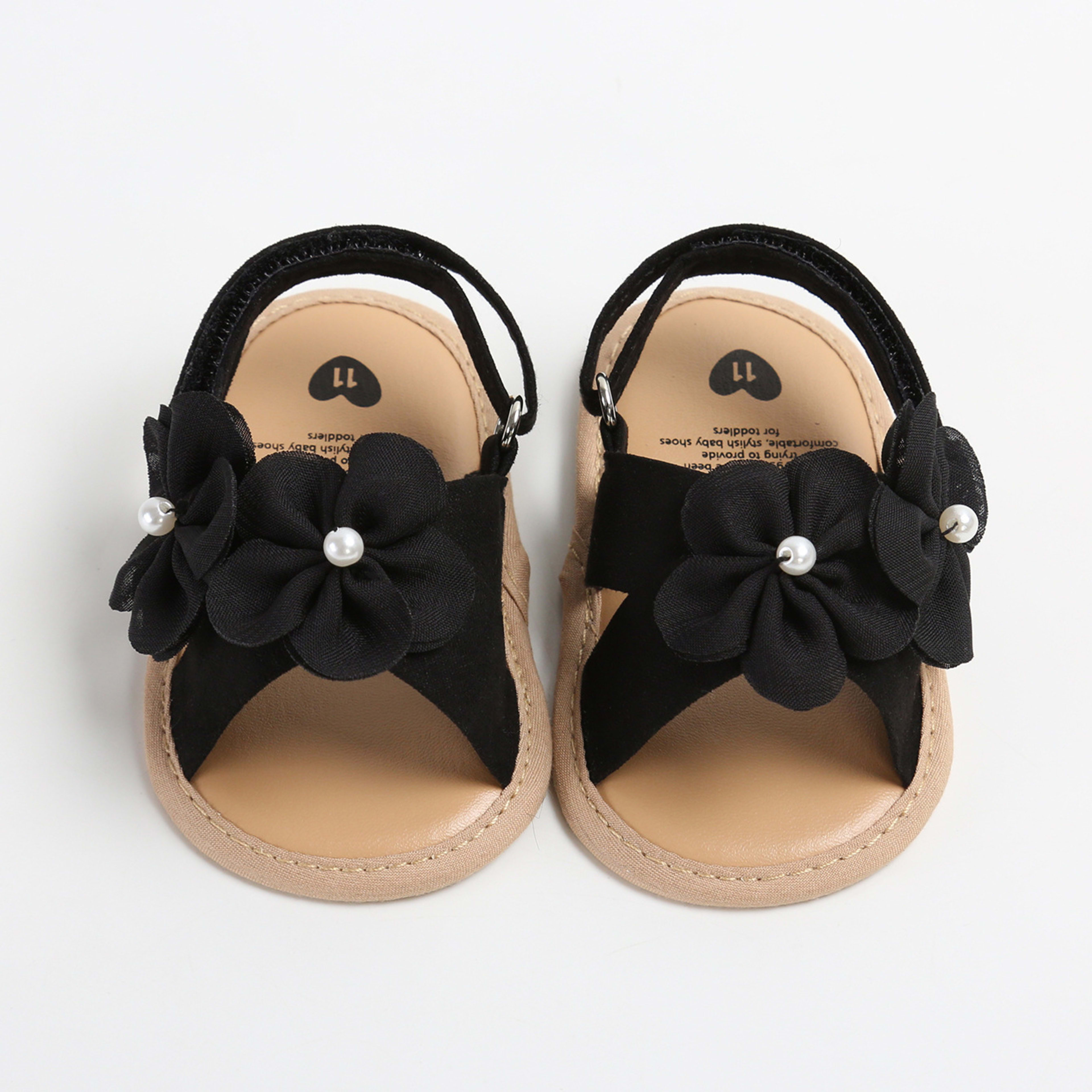 Fashionable Little Plum Blossom Baby Toddler Sandals 12