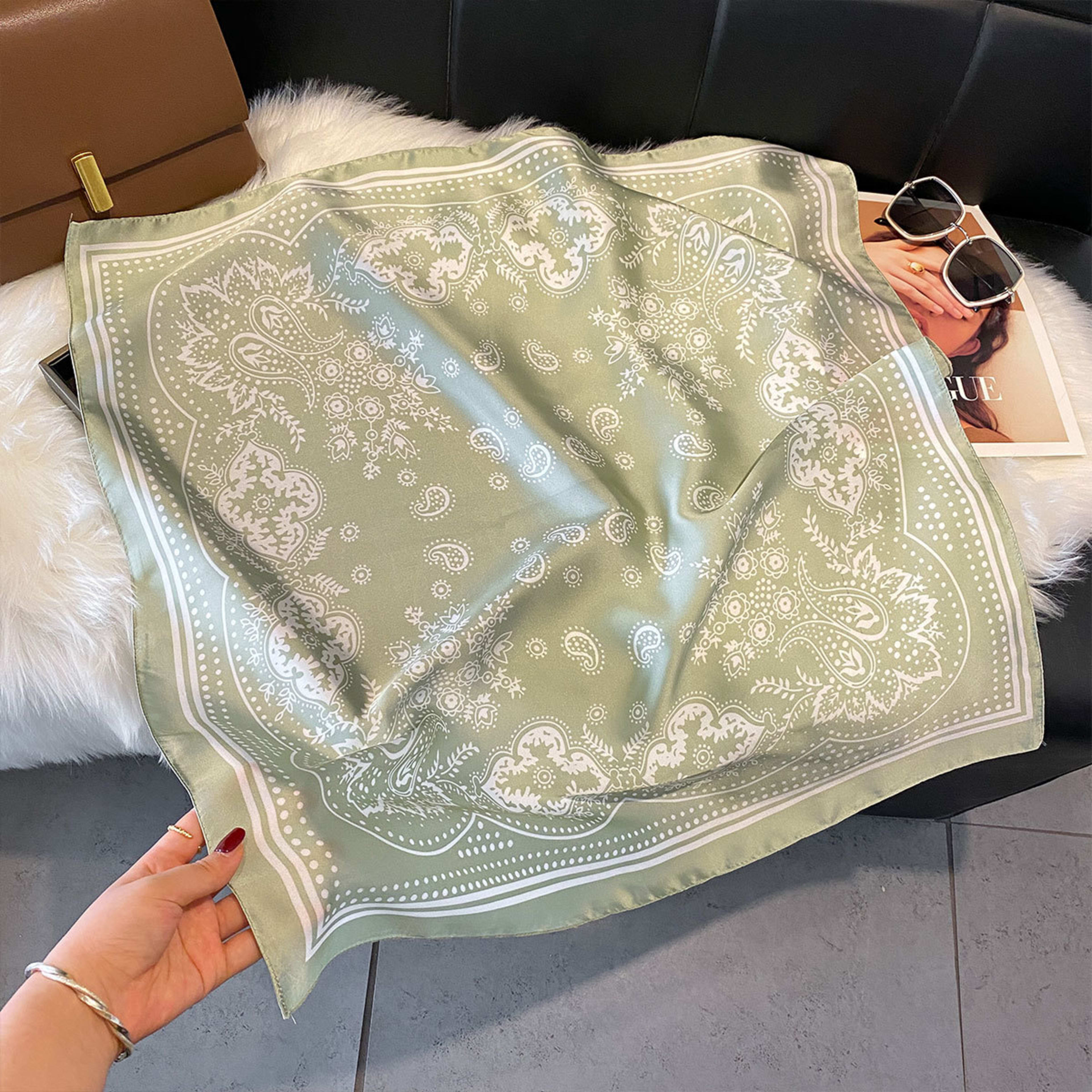 New Silk Scarf 70cm Silk Luxe Yet Affordable 10