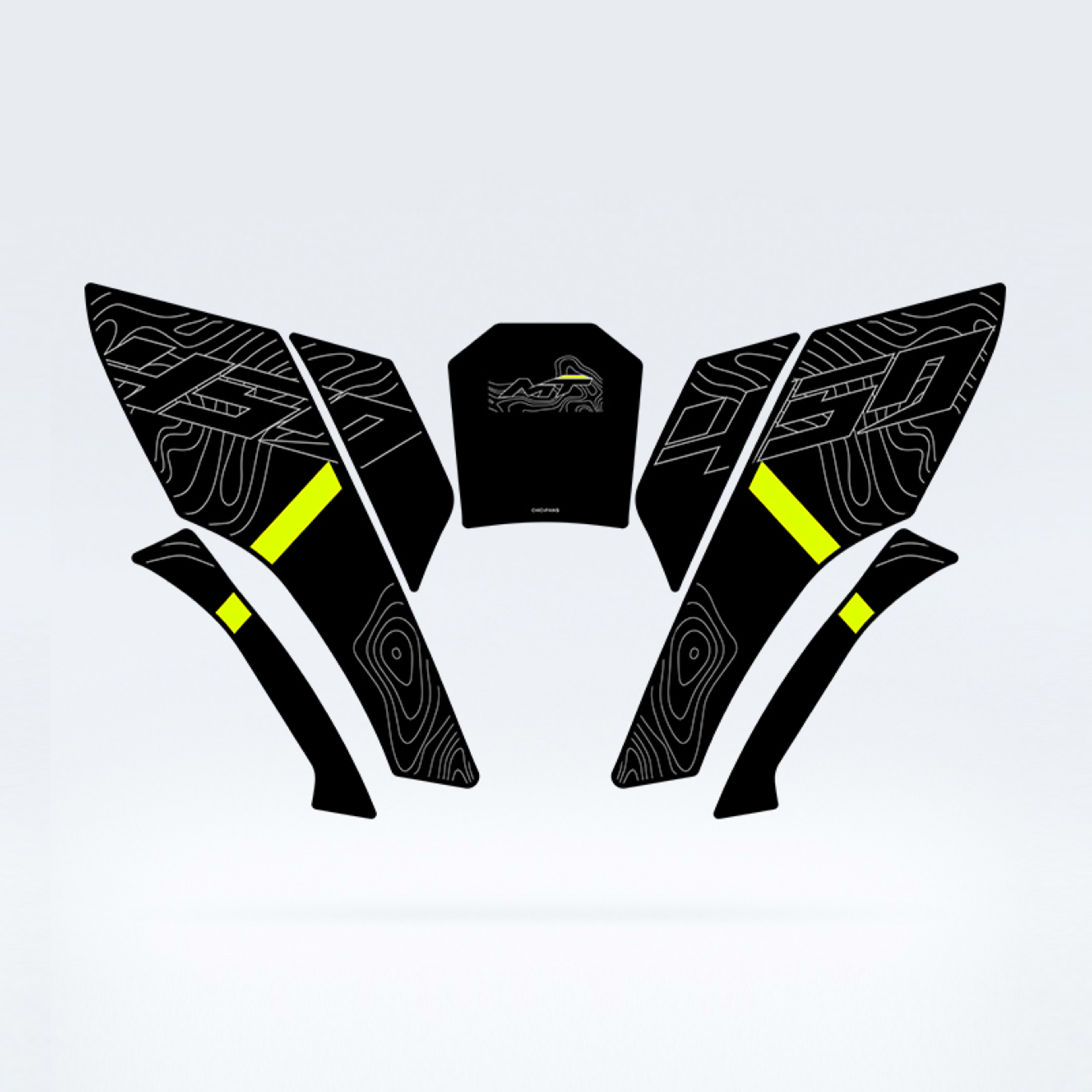 Car Body Anti-slip Oil Anti-wear Sticker Modification Accessories 5