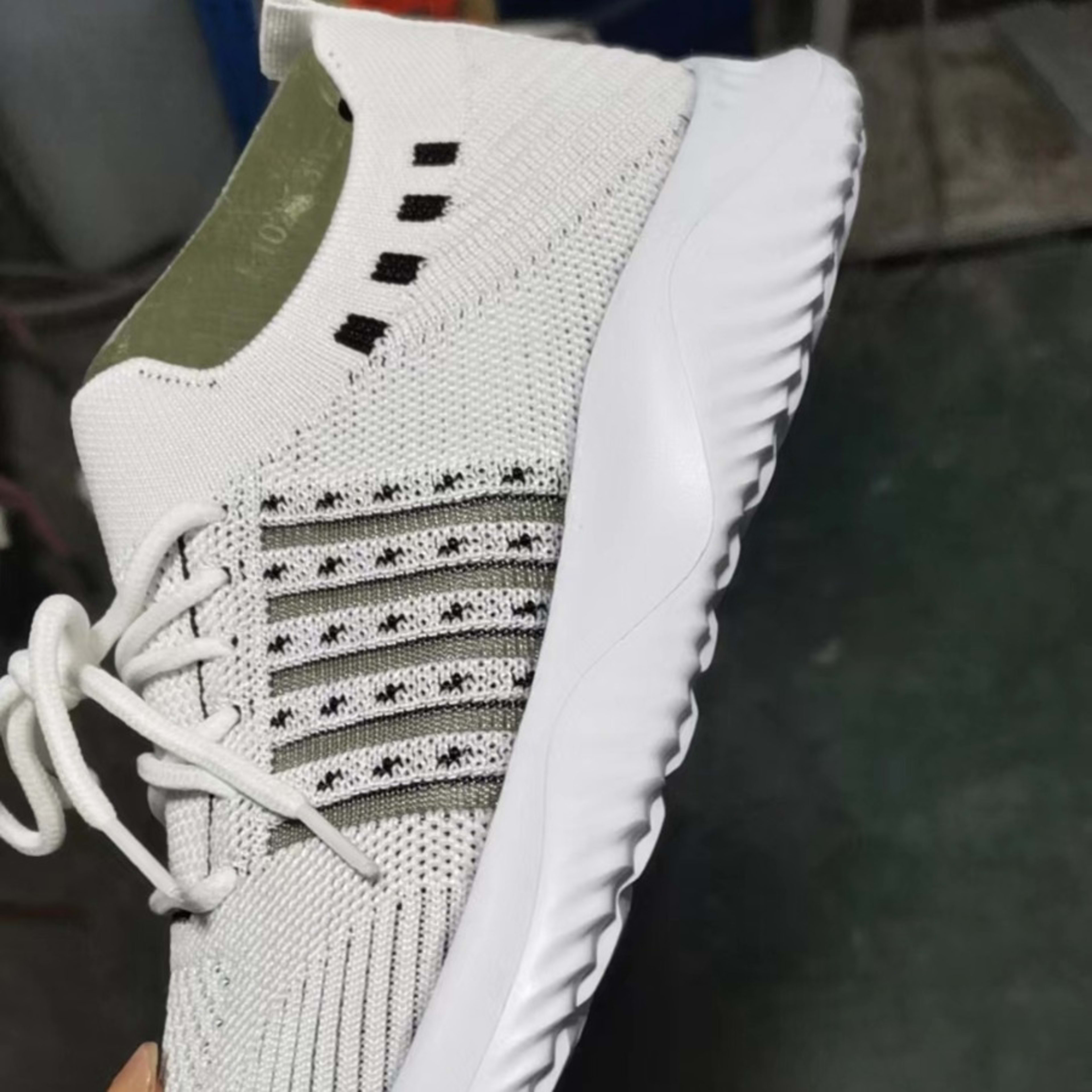 Women's Fashion Casual Flyknit Wedge Lace-up Mesh Shoes 6