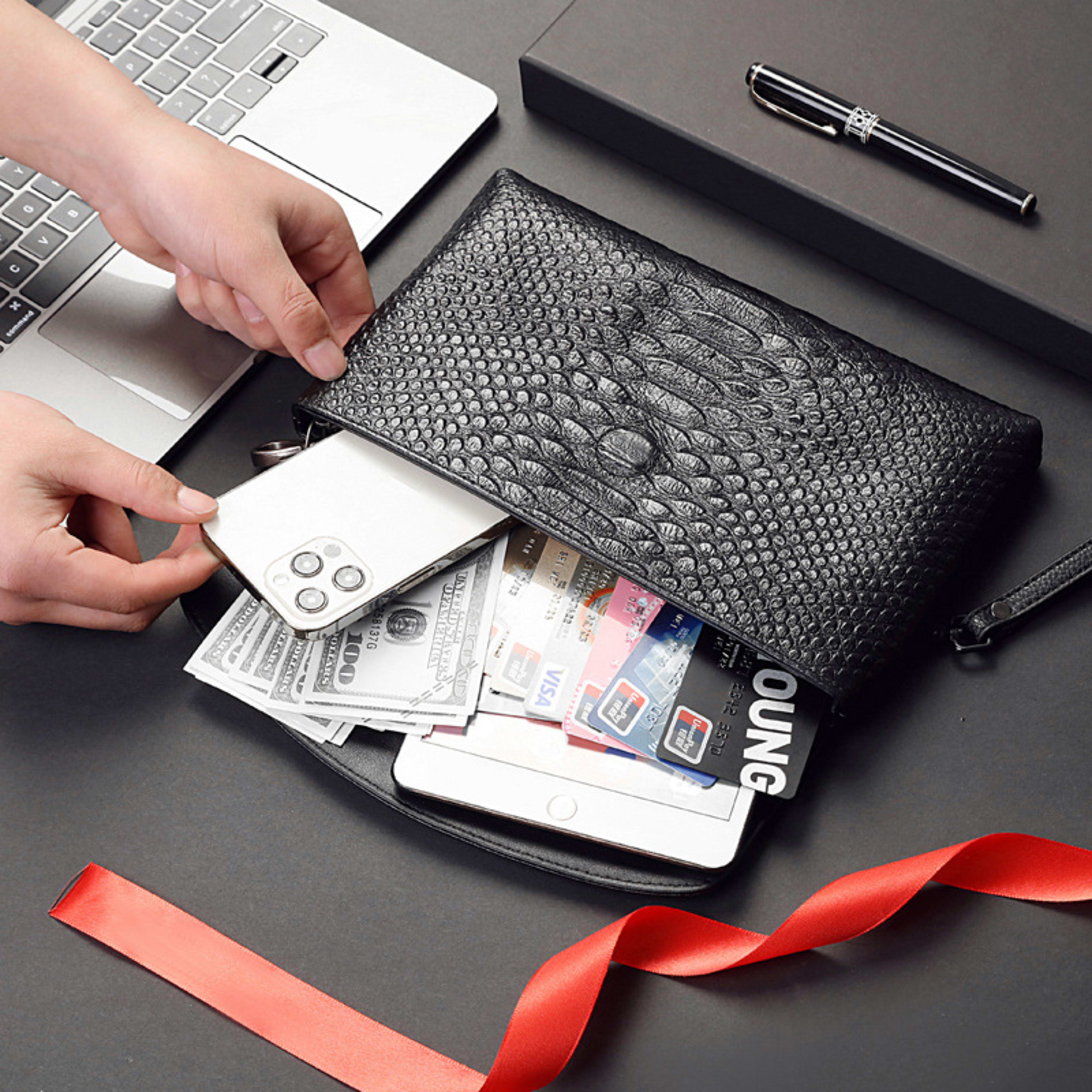 Men's High-grade Envelope Men's Clutch 5