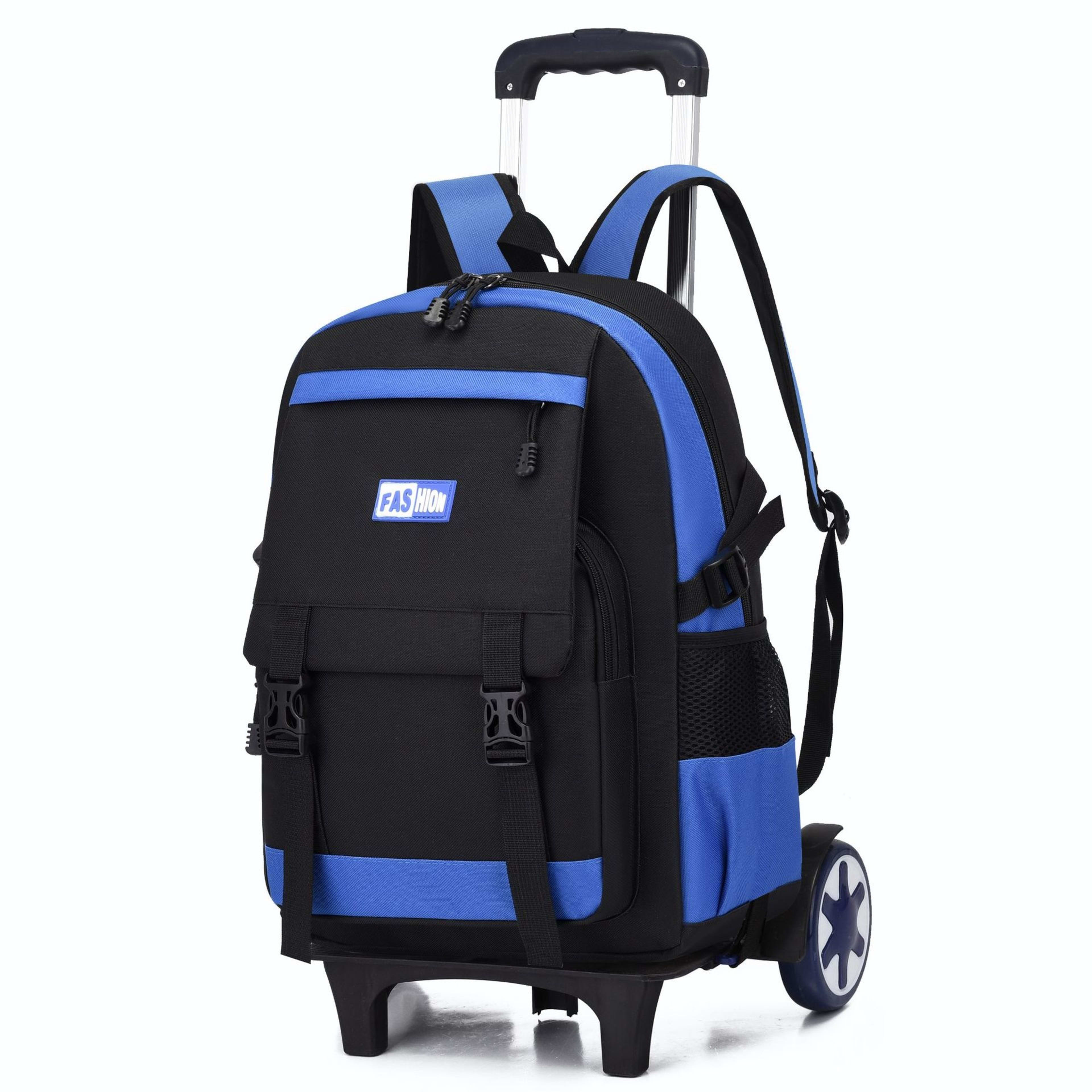 Leisure Primary School Student Large Capacity Pull Rod Backpack 21