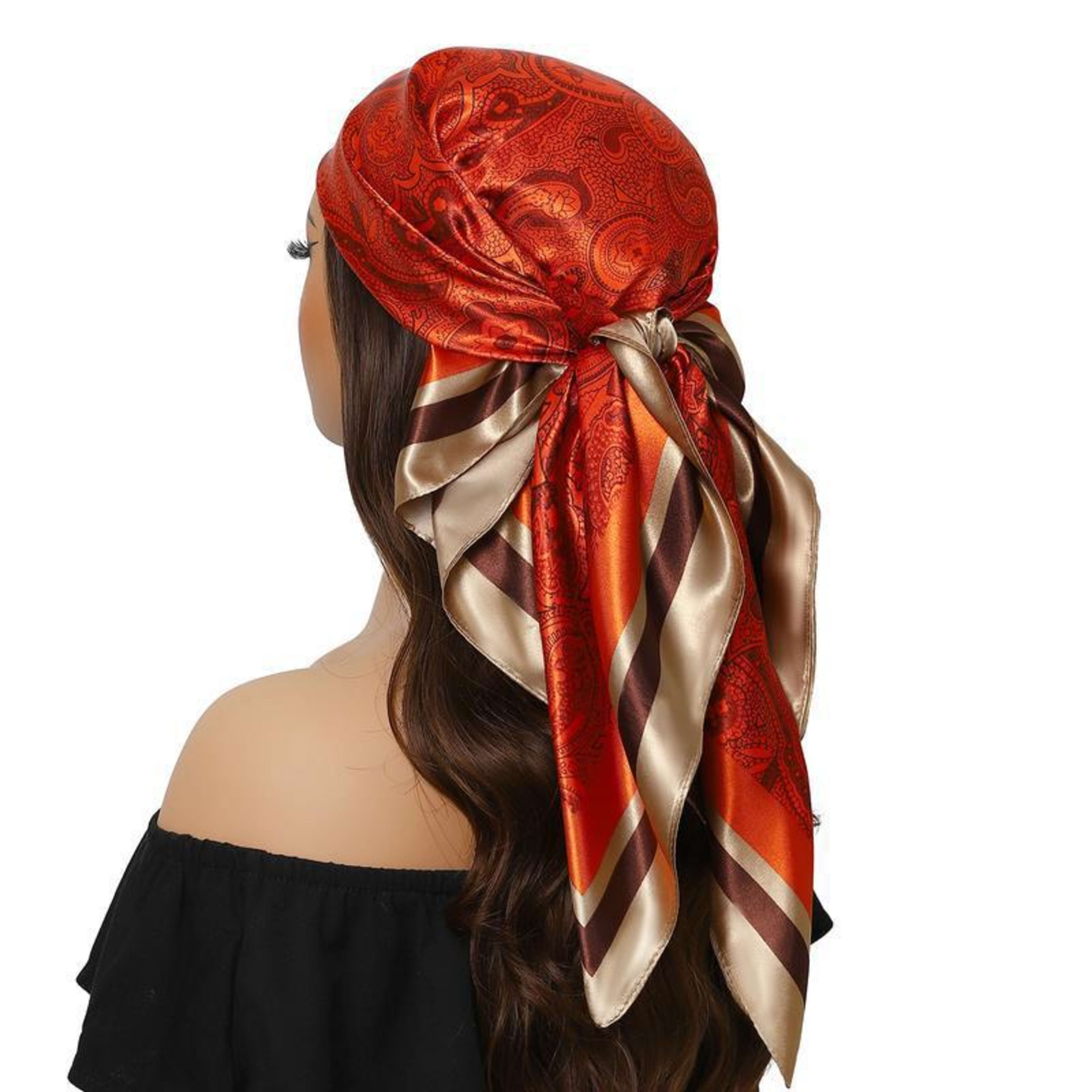 Women's Creative Printed All-Match Shawl Headscarf 34