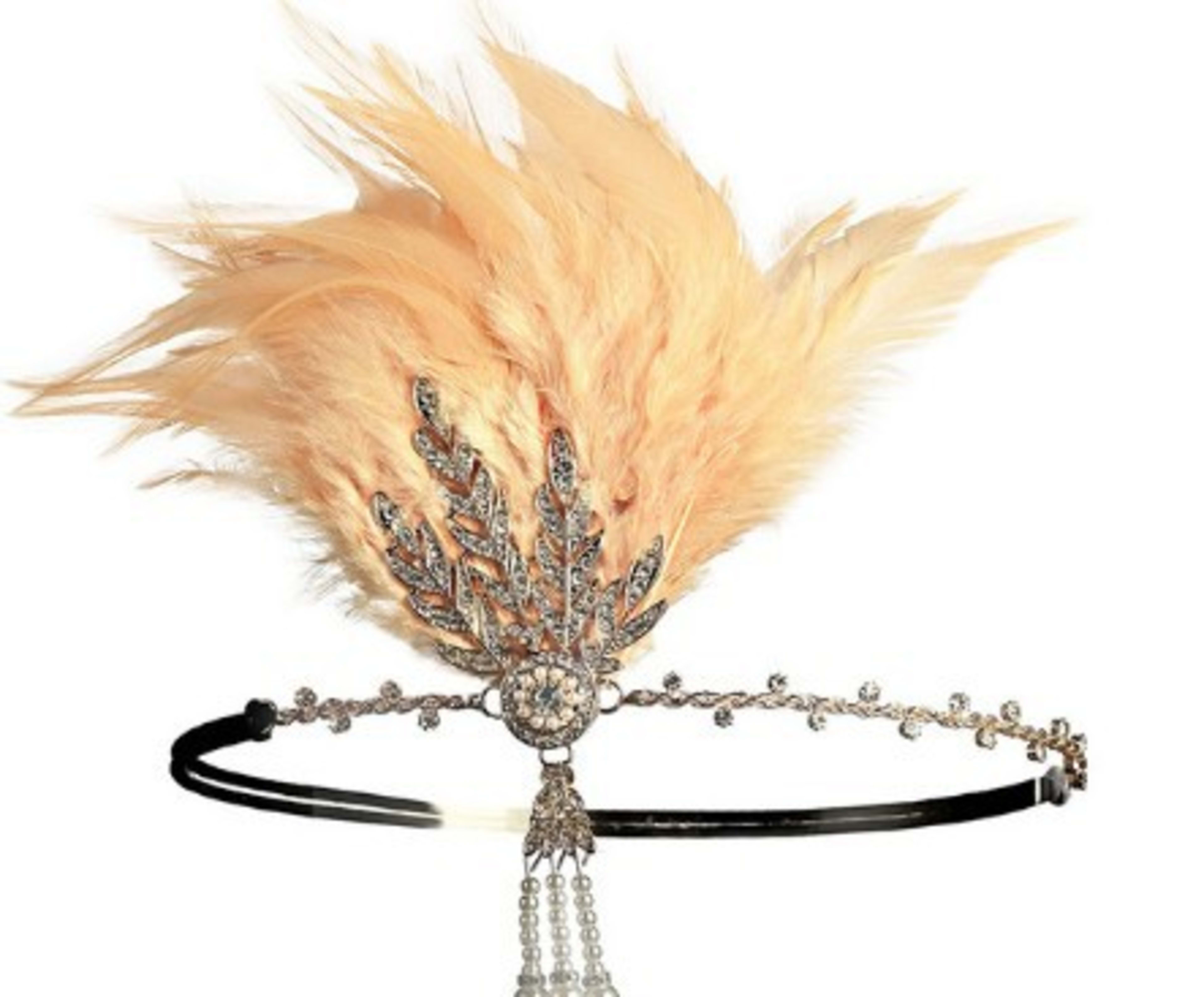 Masquerade Feather Headpiece Cross-Border Vintage Hair Band In European And American Style 16