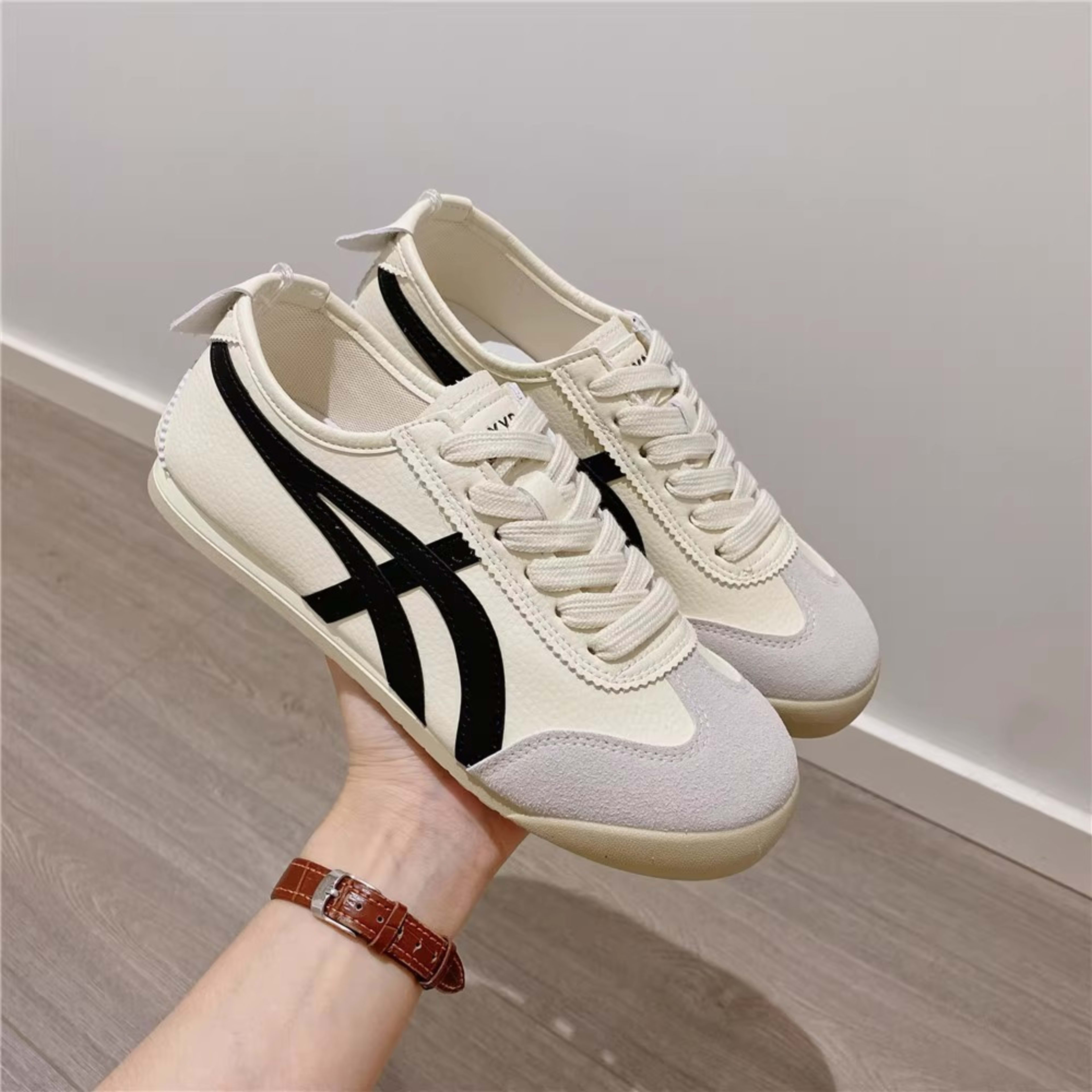 Women's Leather Thick-soled Breathable Mesh Cortez 9