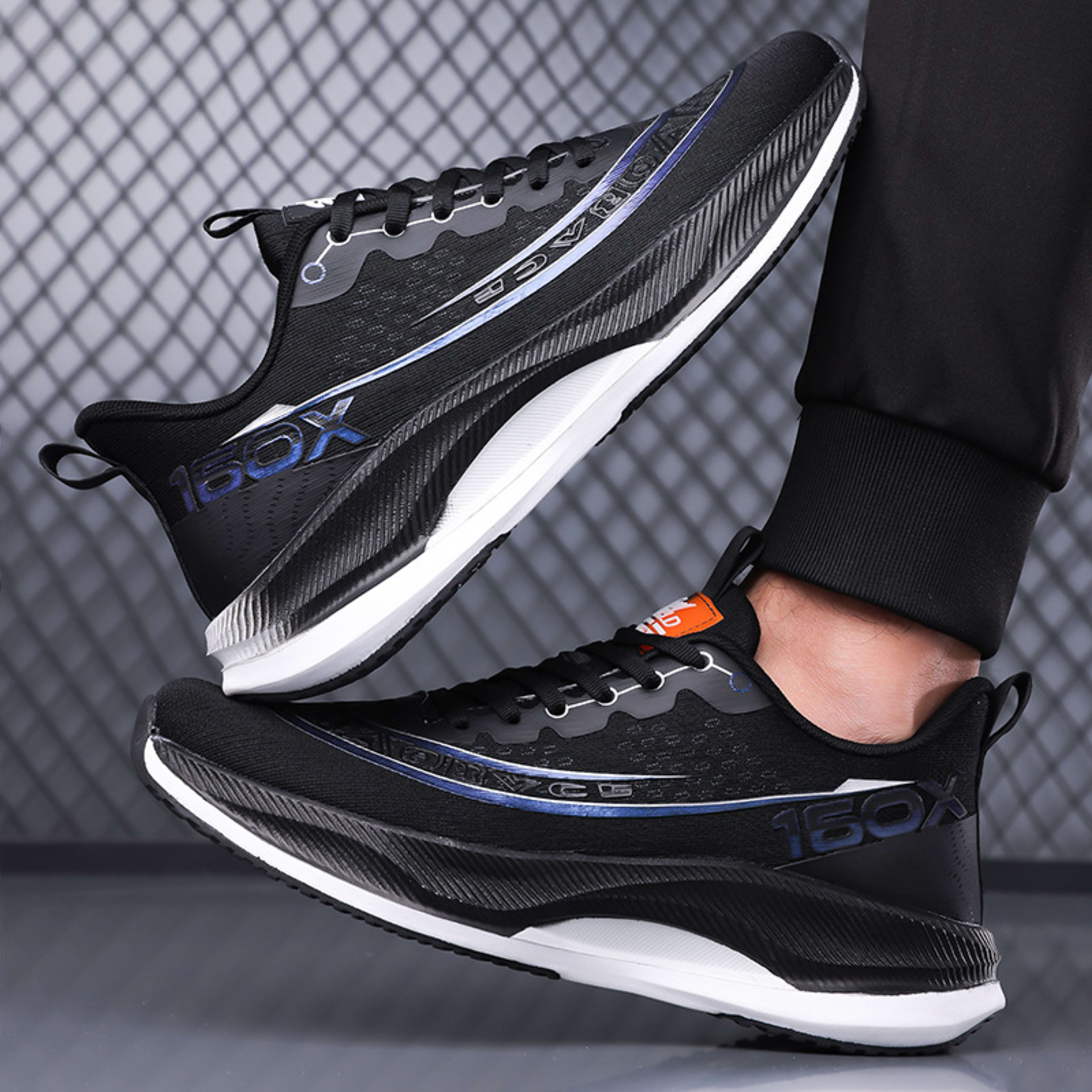Breathable Soft-soled Mesh Surface Trendy Running Shoes Fashion Sneaker Men 5