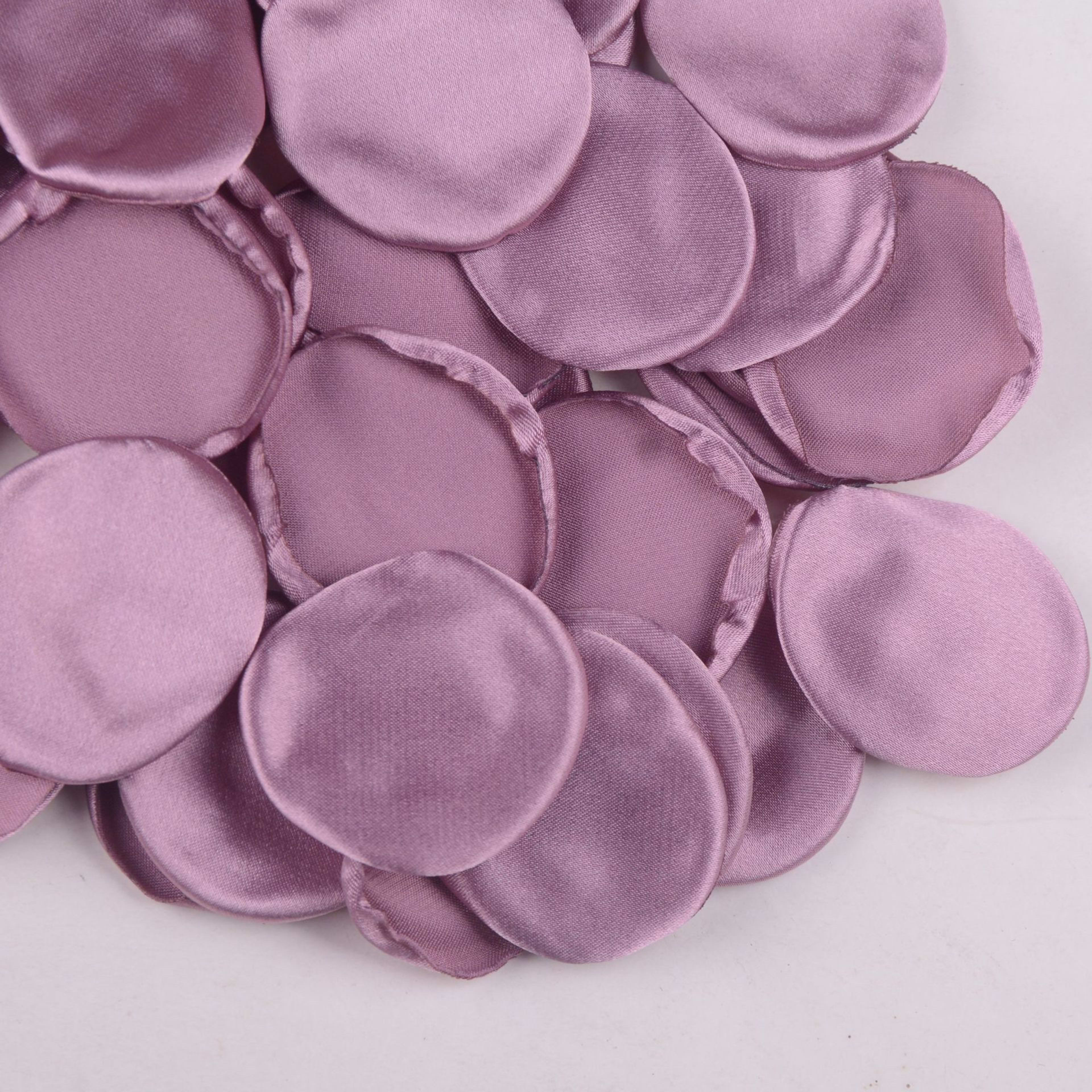 4cm Silk Rose Burnt Edge Petals Wedding Glowing Cream Powder Laminate 3