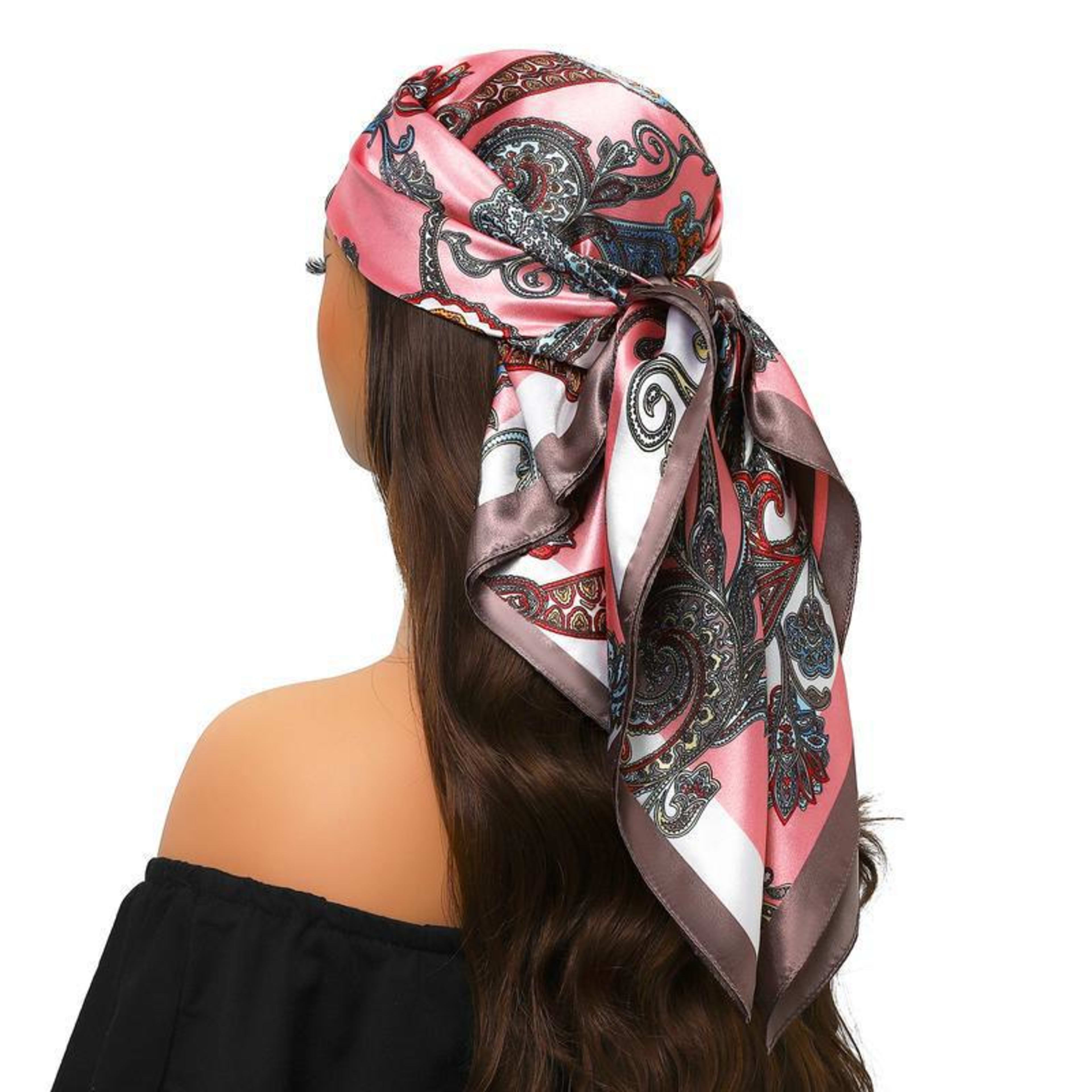 Women's Creative Printed All-Match Shawl Headscarf 48