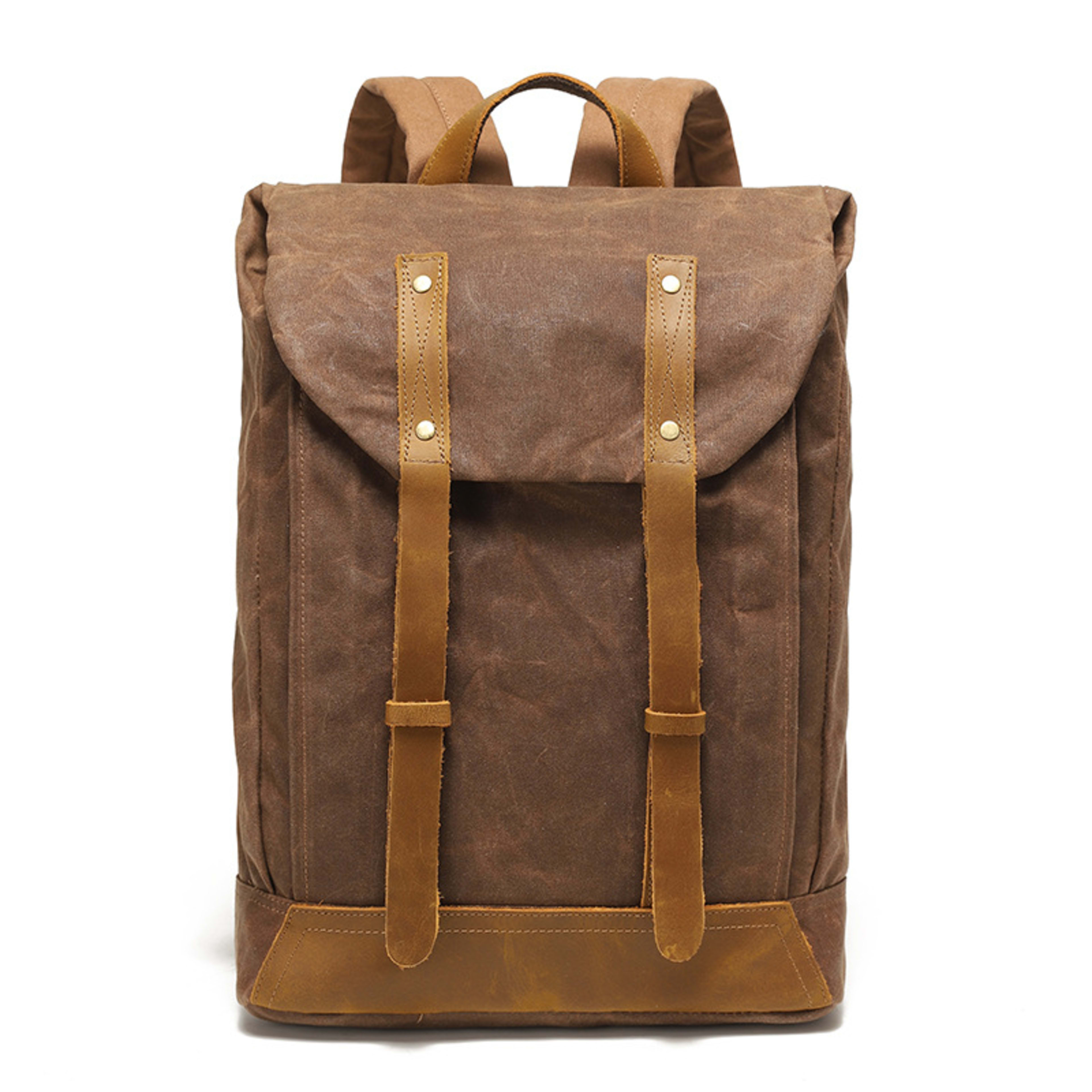 Outdoor Canvas Waterproof Sports Travel Backpack 4