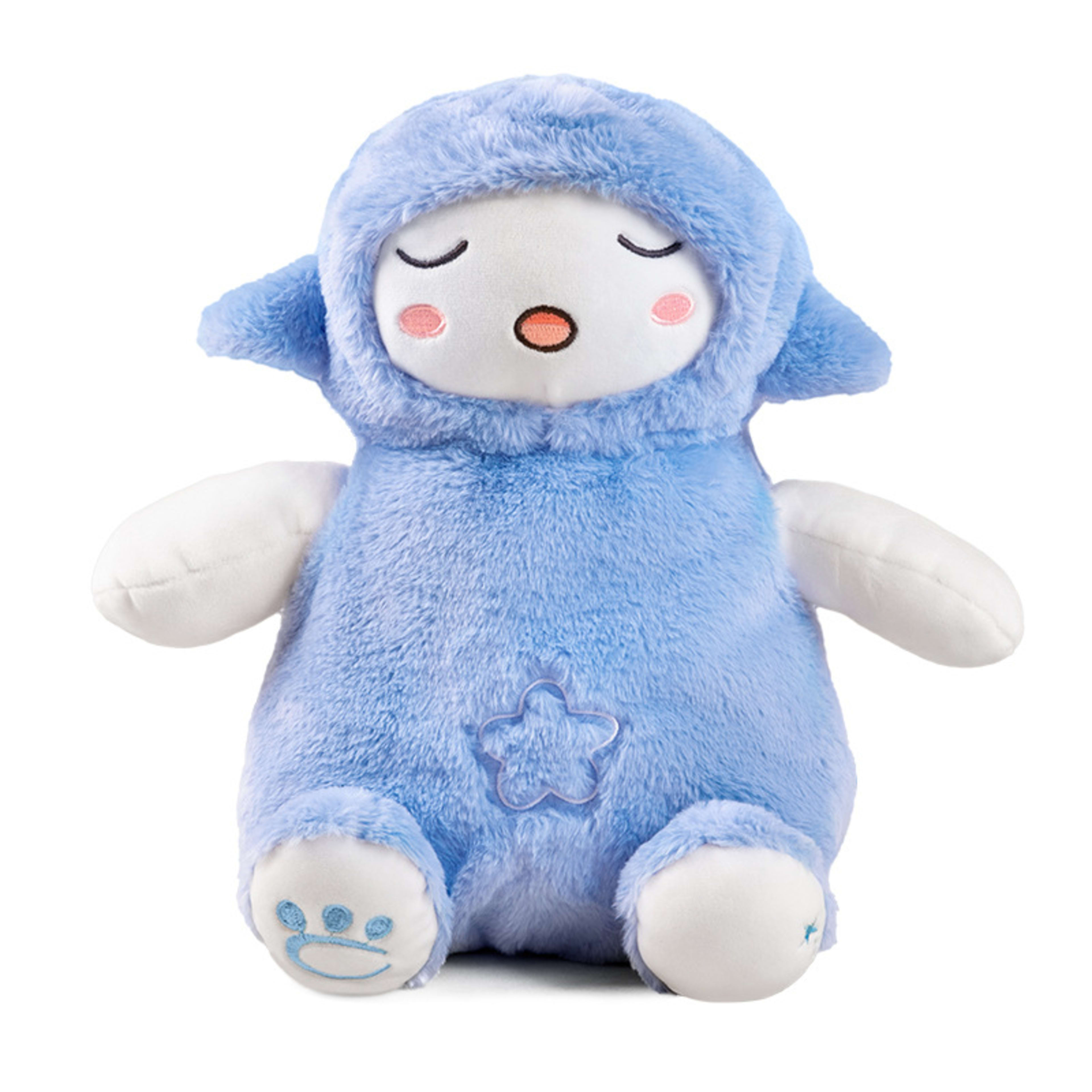 Cloak Man Lamb Toot Baby Plush Doll Newborn Sound And Light Soothing Sleeping Toys 3