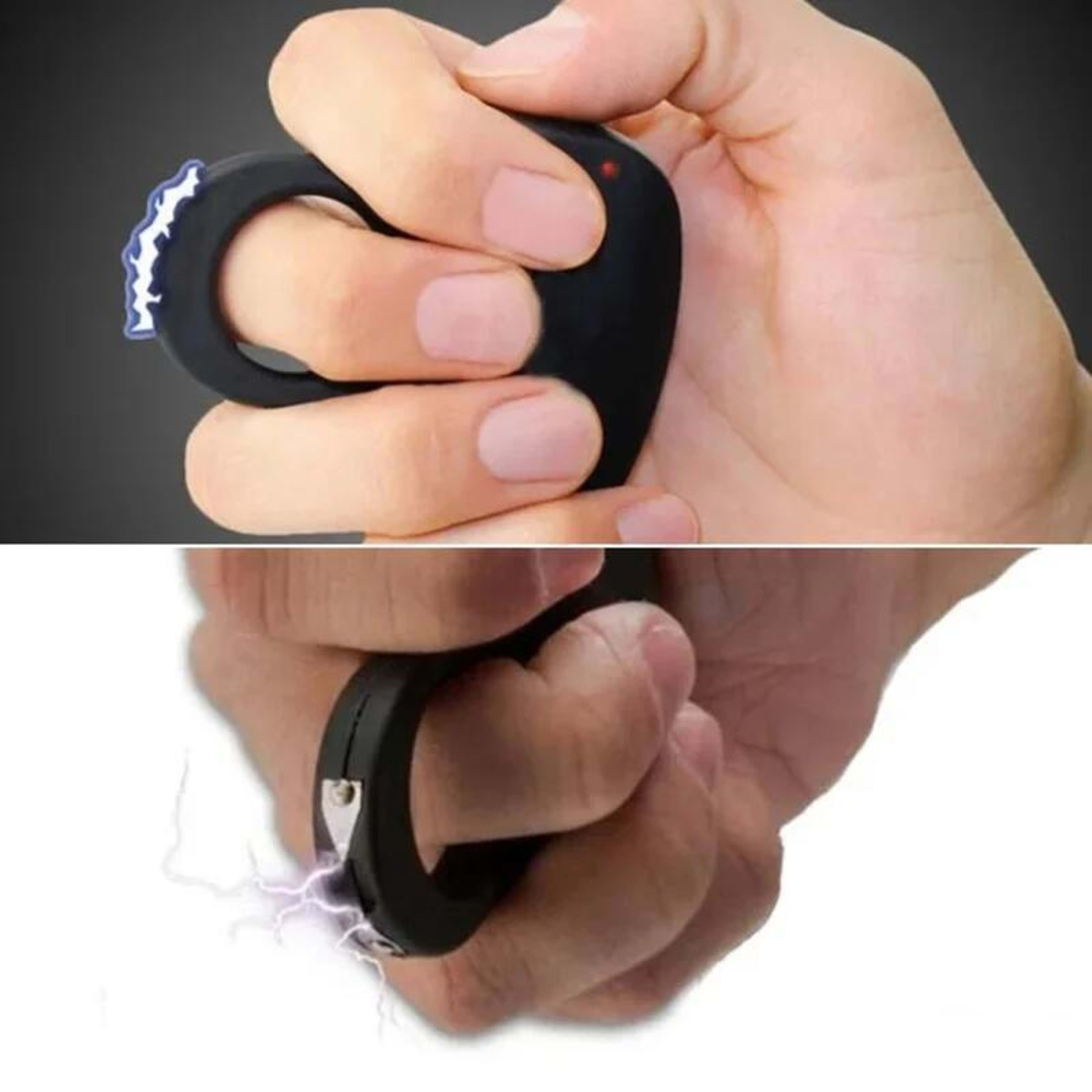 Children's Cheetah Piercing Ring Electric Shock Ring Toy 2