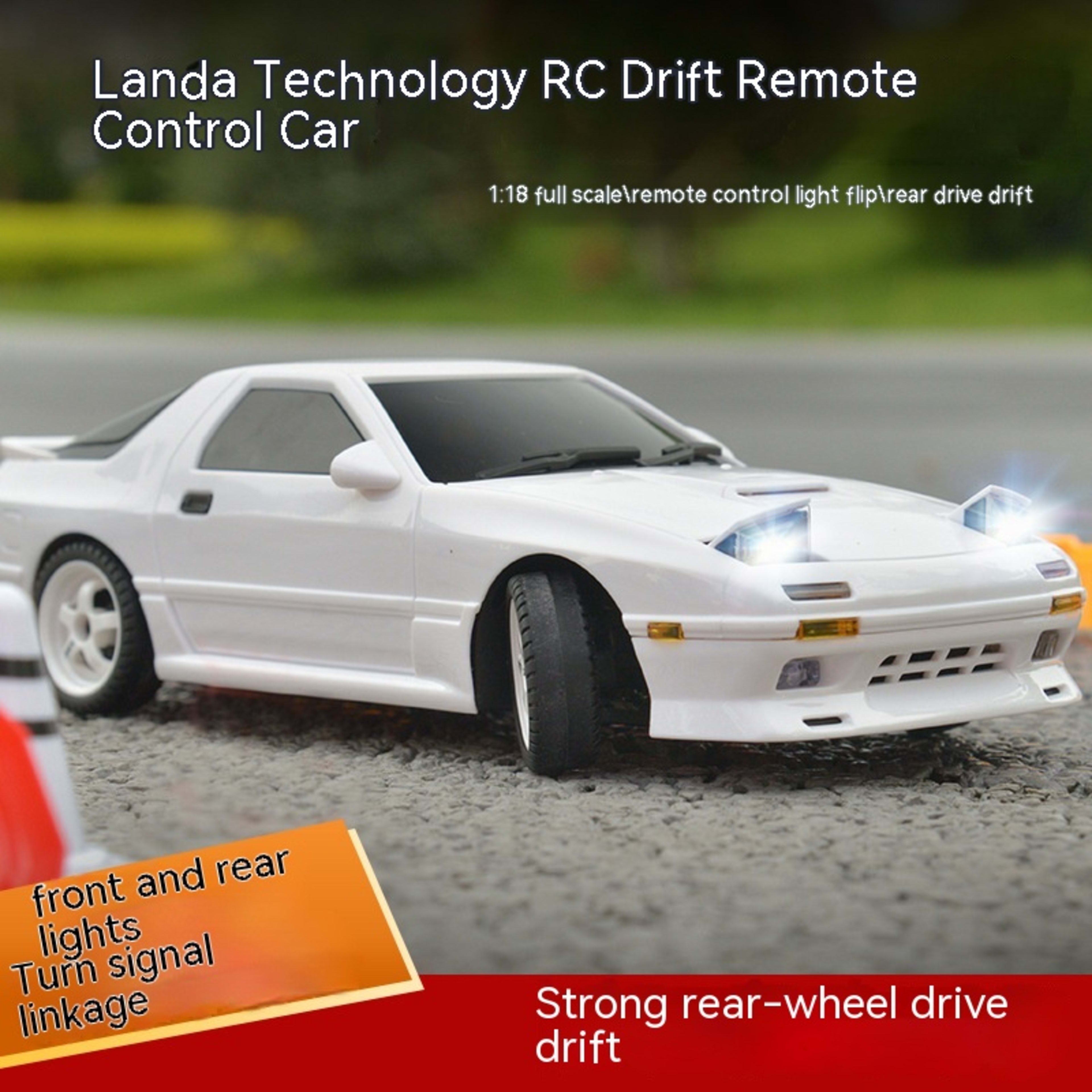 118 24g Mazda FC Drift Remote Control Car 8