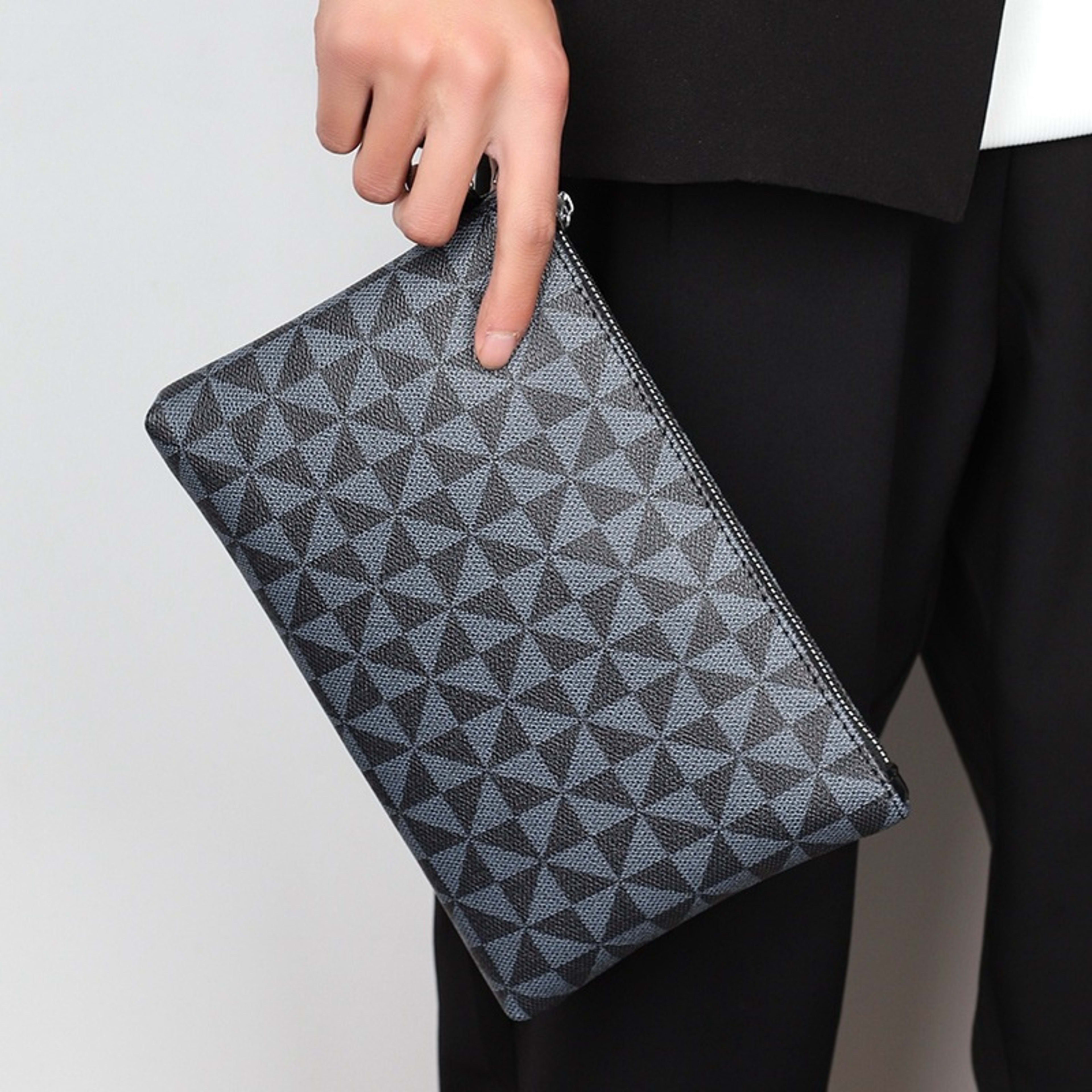 Men's Handbag Wear-resistant Coating Long Wallet 3