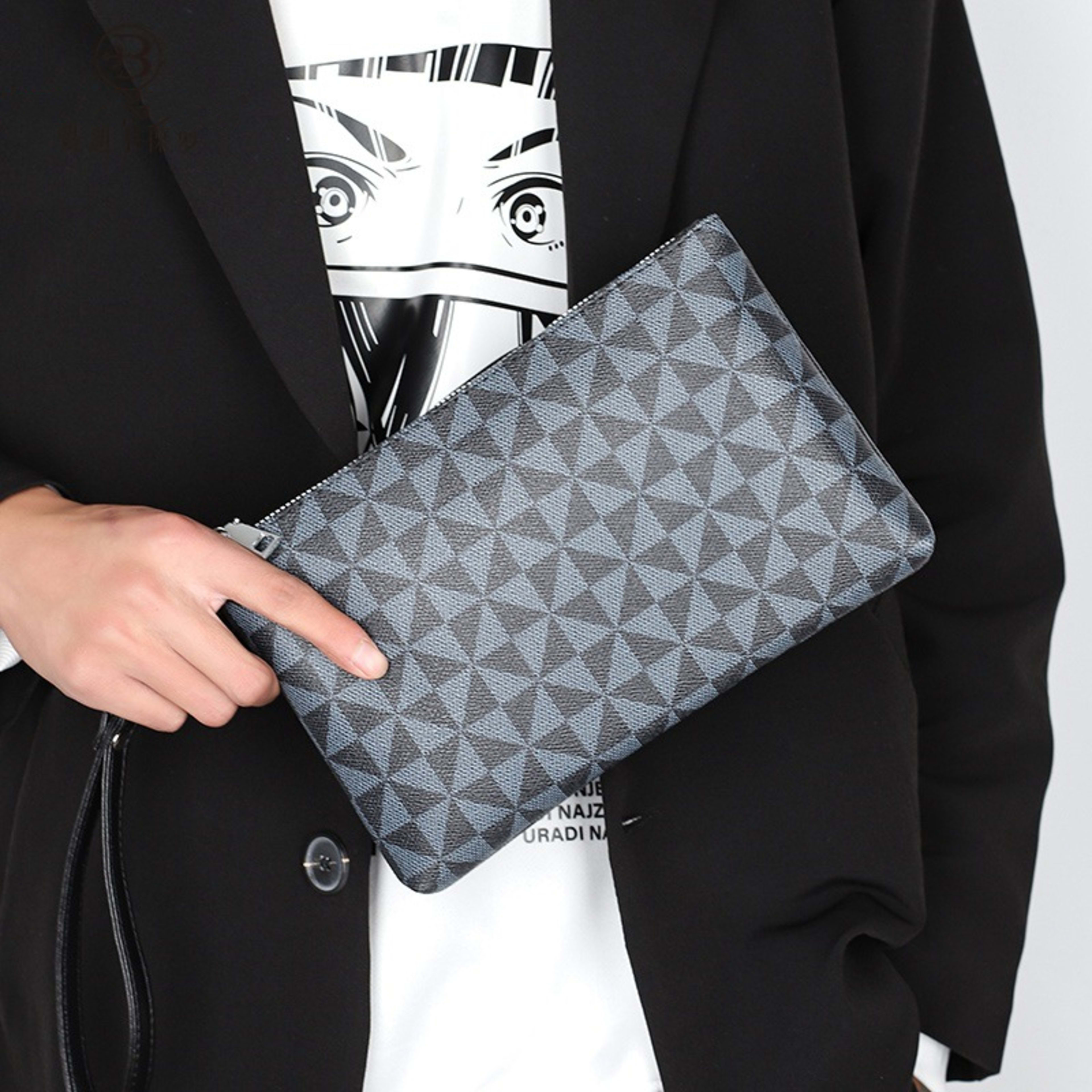 Men's Handbag Wear-resistant Coating Long Wallet 6