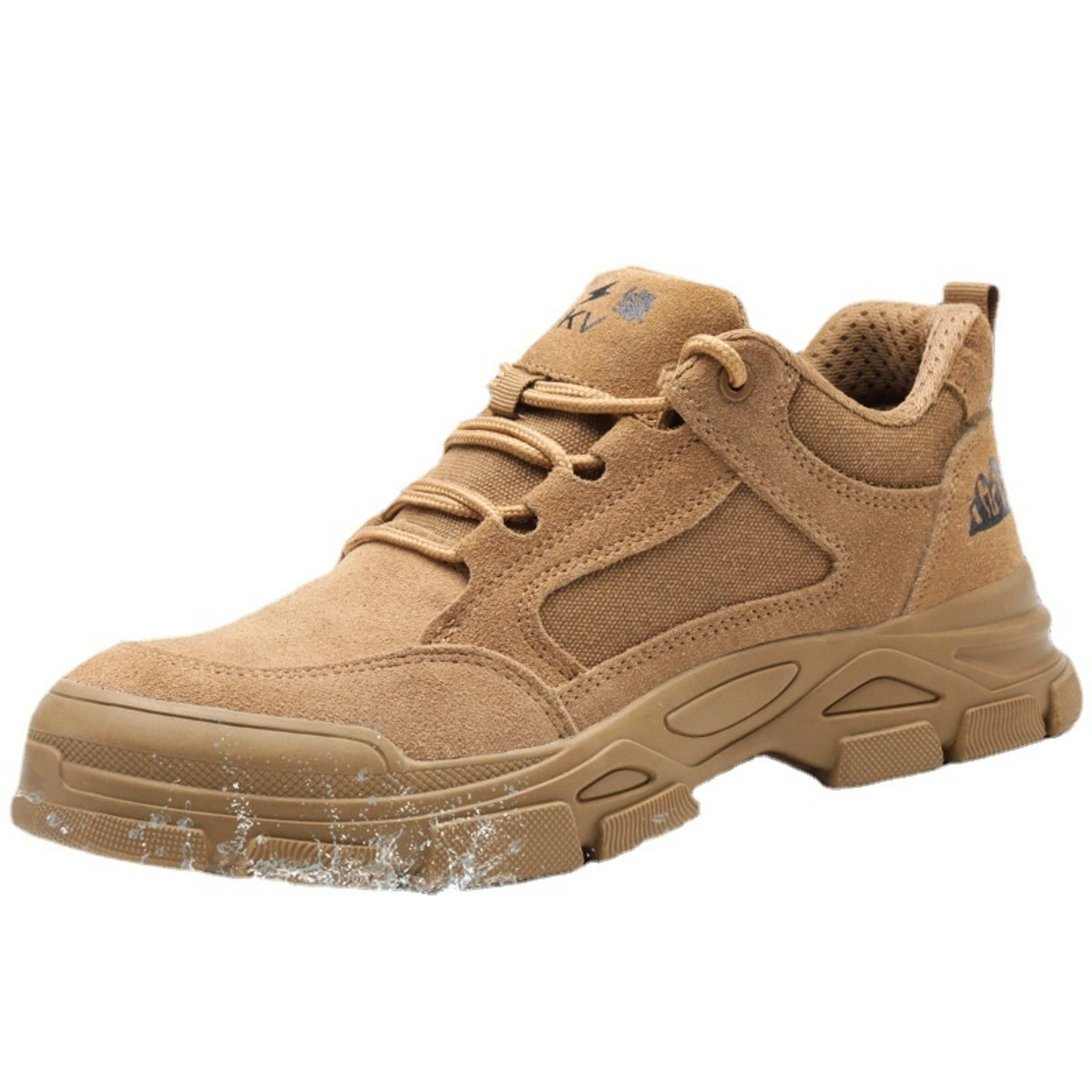 Men's Anti-smash And Anti-puncture Lightweight Wear-resistant Insulated Work Shoes 1