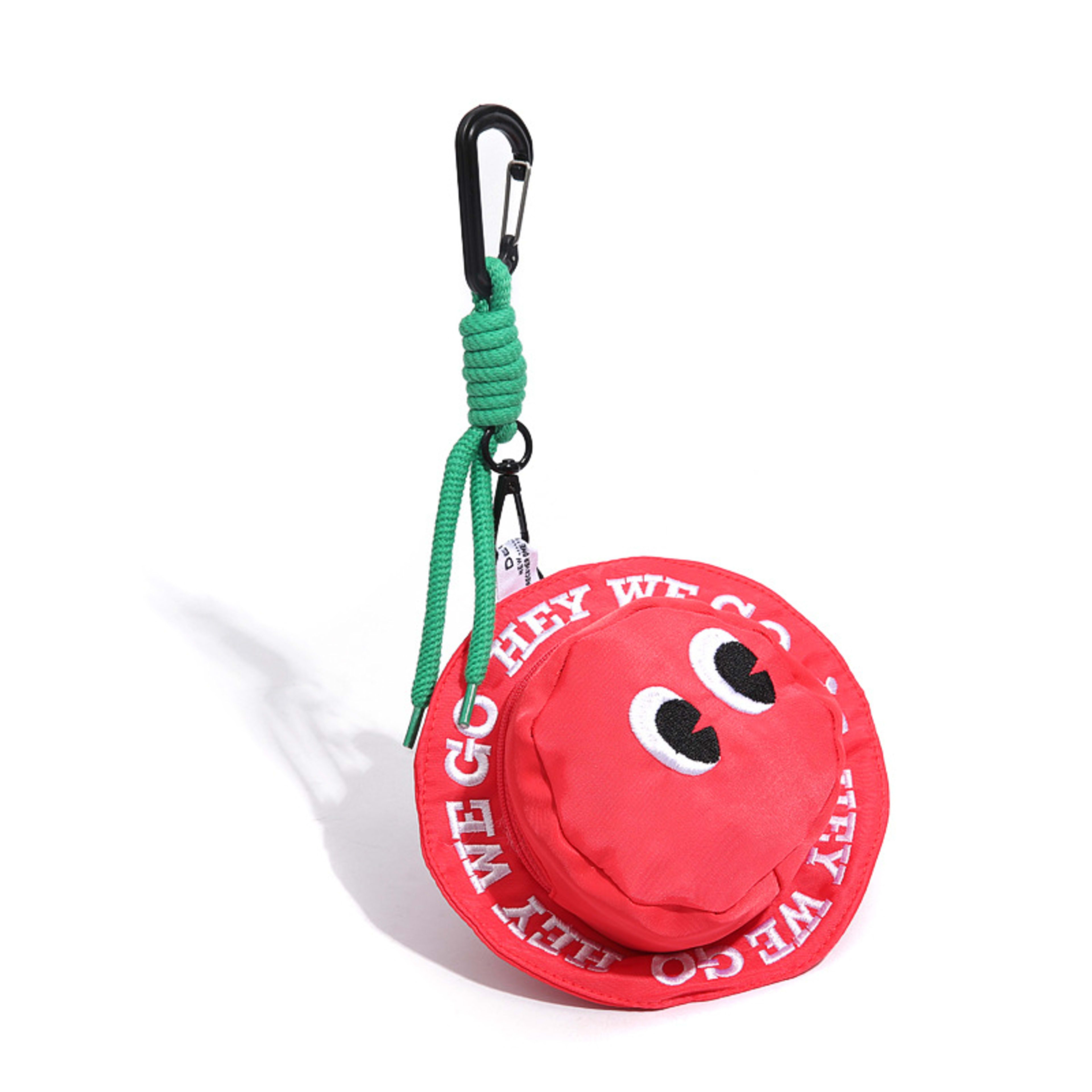 Men's Smiling Face Earphone Bag Small Bag Keychain 4