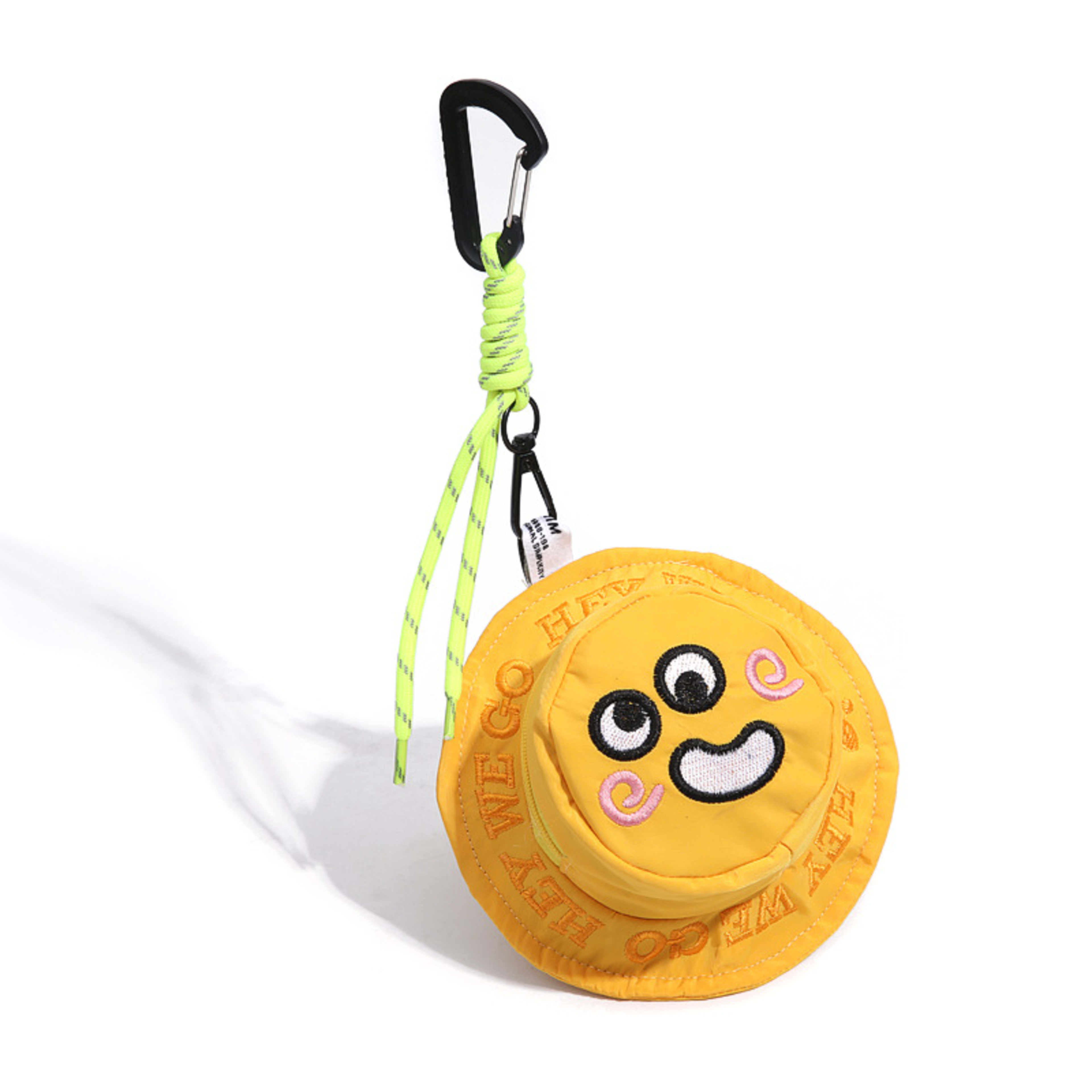 Men's Smiling Face Earphone Bag Small Bag Keychain 9