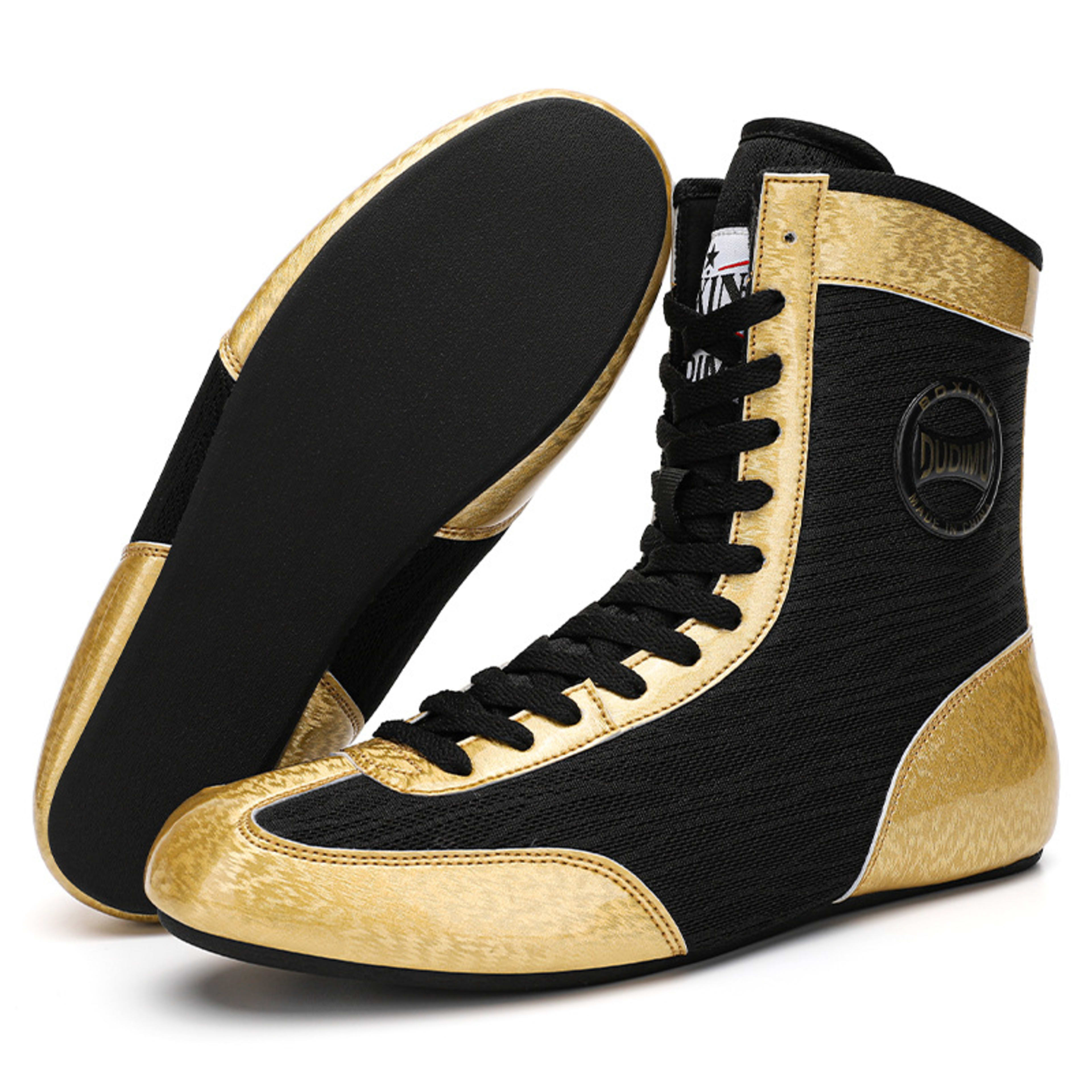 Mixed Combat Training Wrestling Soft Sole High Top Fitness Lifting Shoes 8
