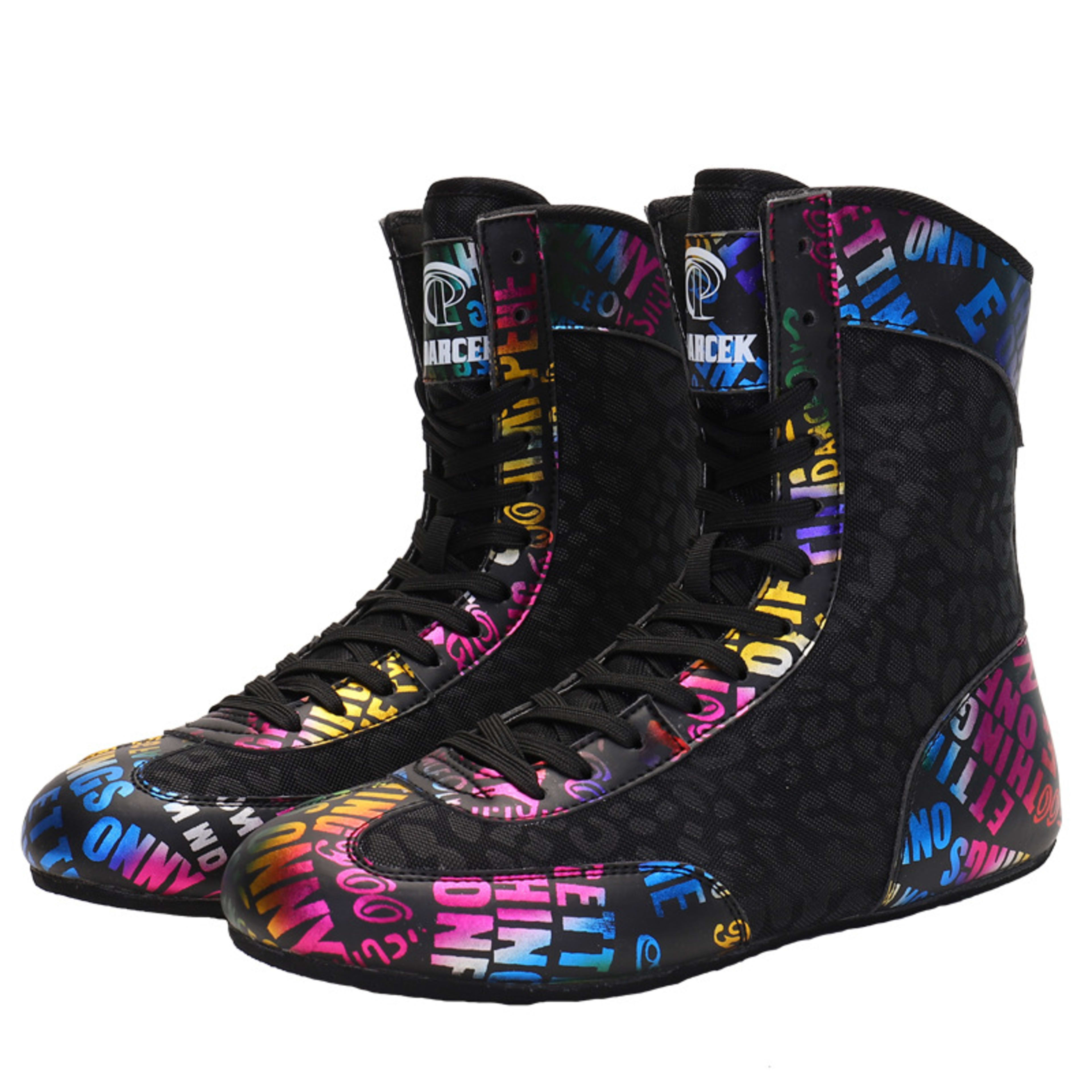 Mixed Combat Training Wrestling Soft Sole High Top Fitness Lifting Shoes 10
