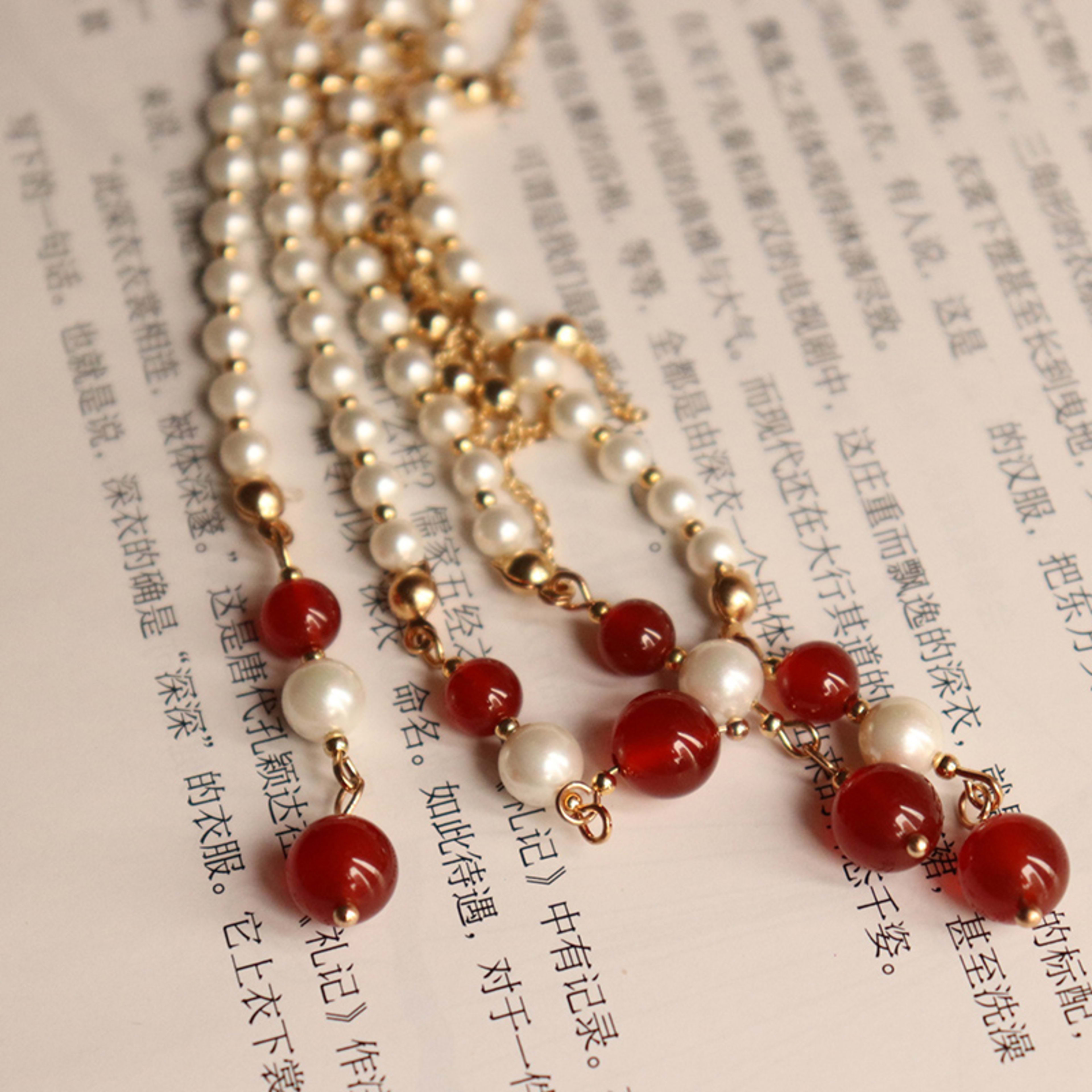 Gorgeous Archaistic Ancient Costume Pearl Tassel Phoenix Hairpin Hairpin Hairpin 4