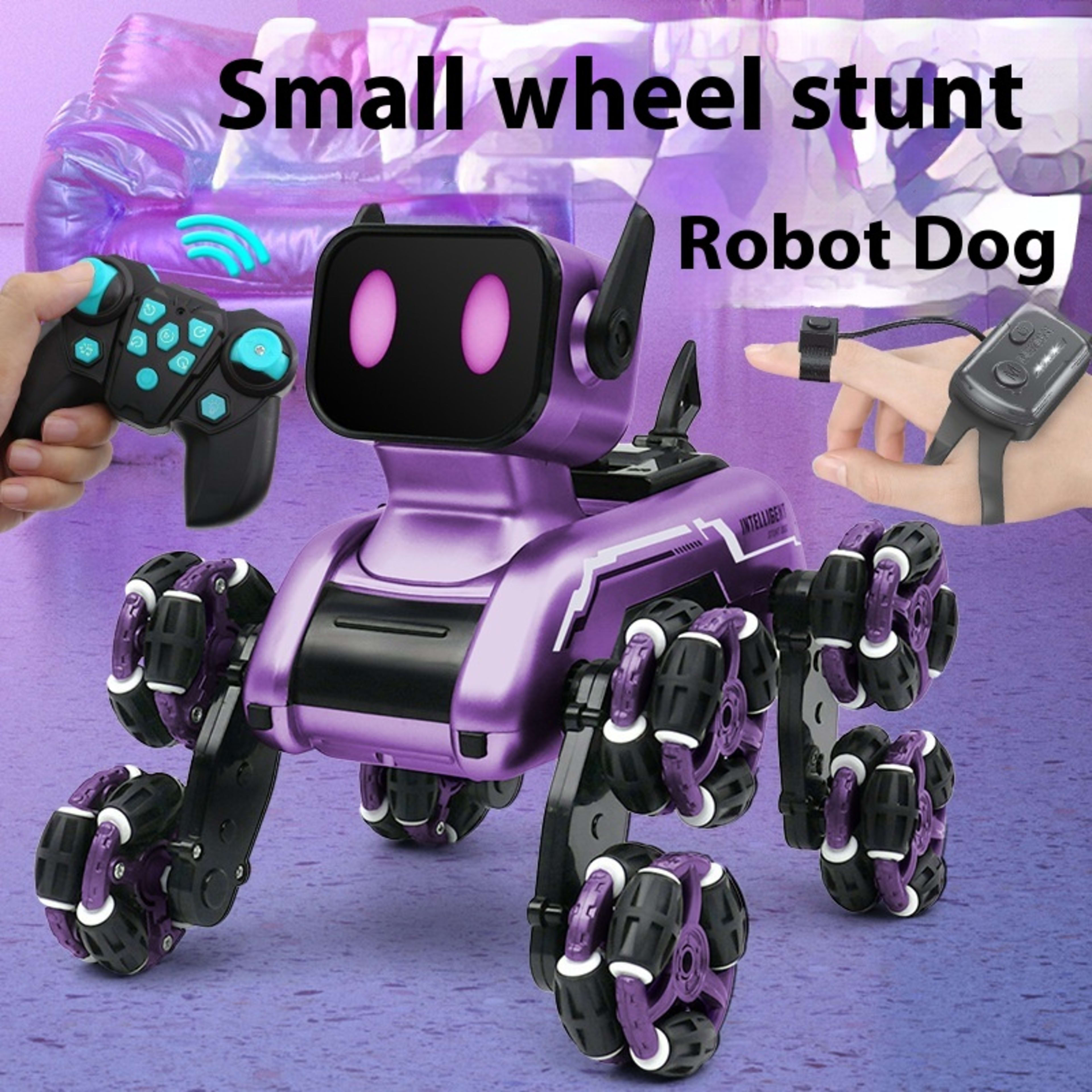 Intelligent Mechanical Dog Changeable Remote Control Singing Toy 4