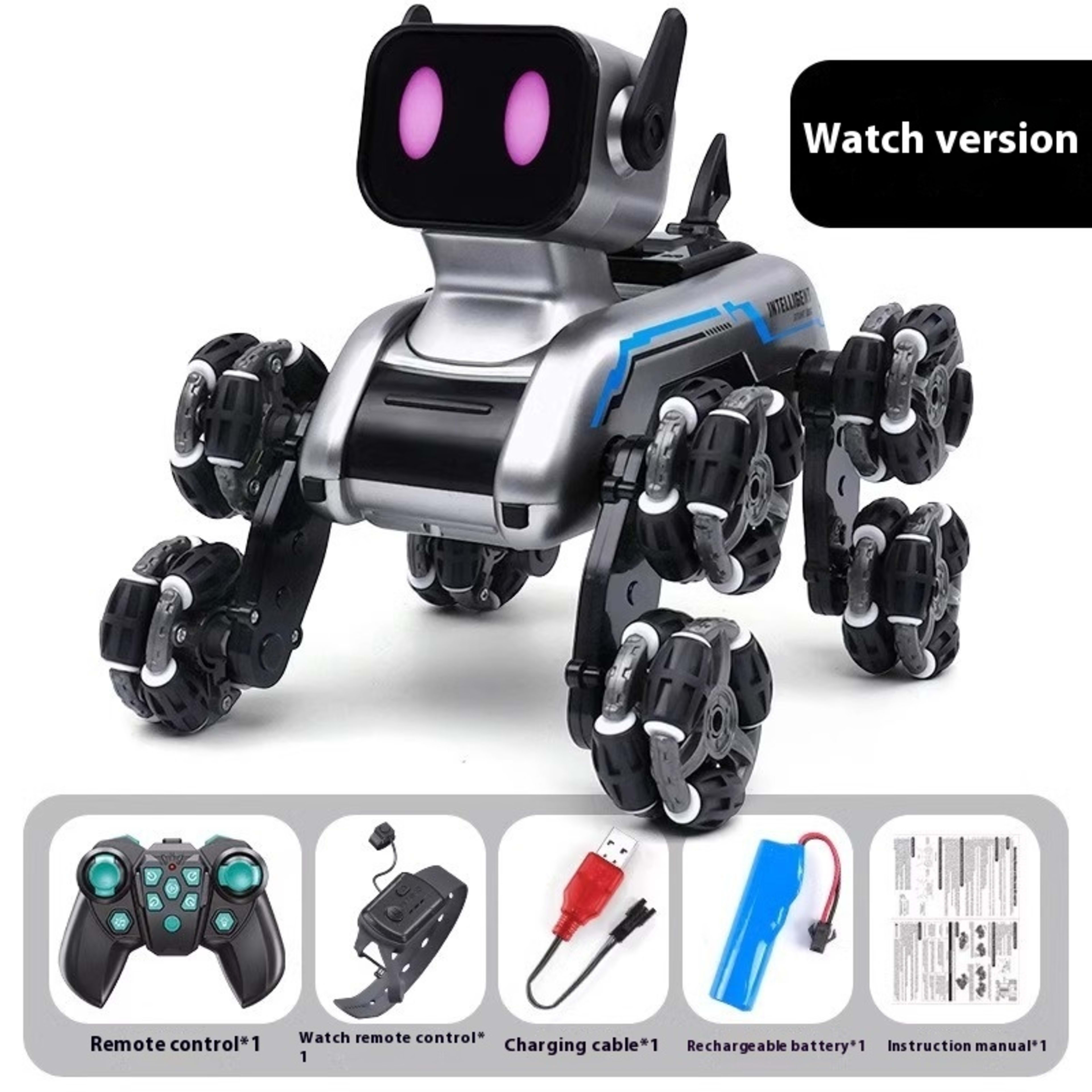 Intelligent Mechanical Dog Changeable Remote Control Singing Toy 9