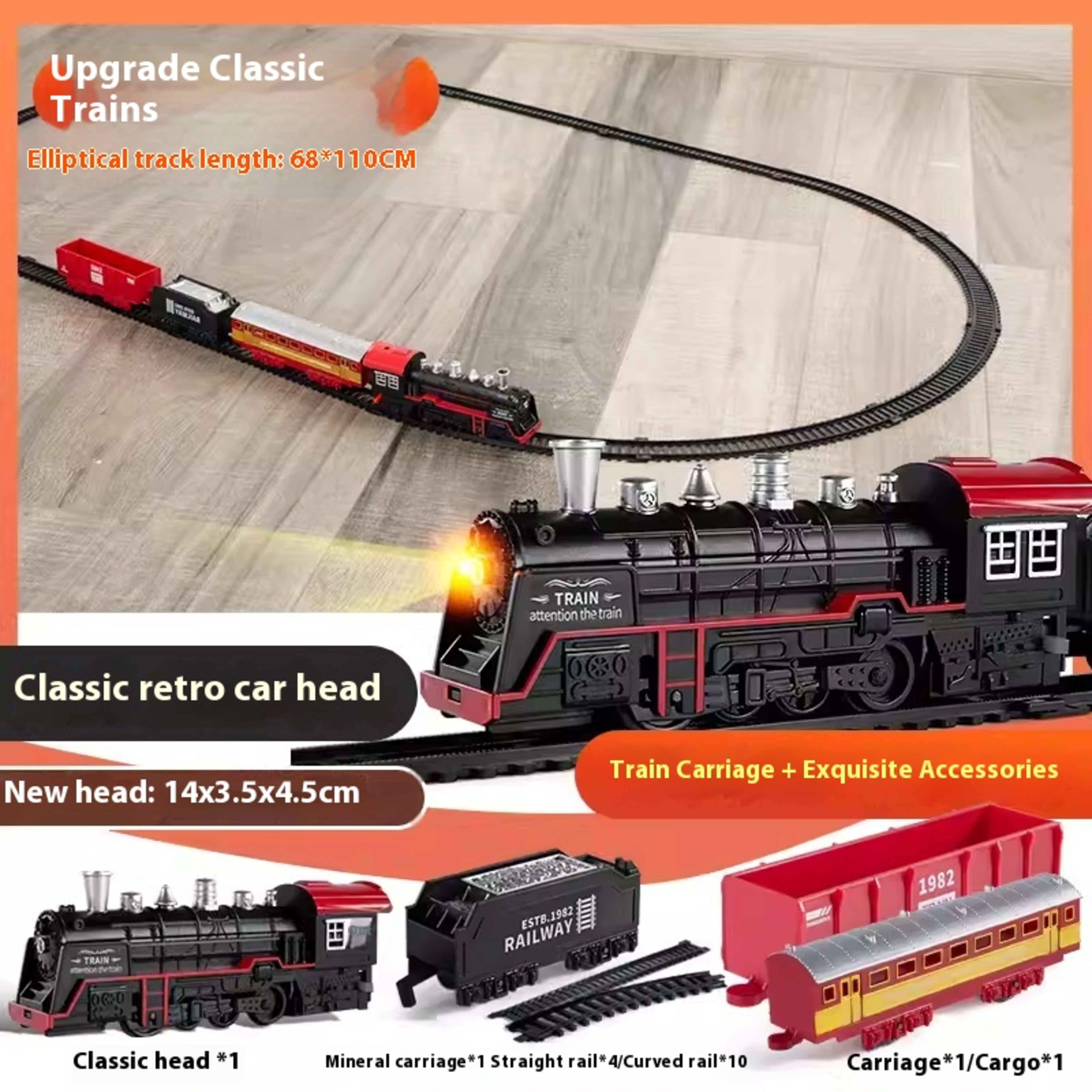 Children Boy Electric Steam Motor Car Birthday New Year Gift 14