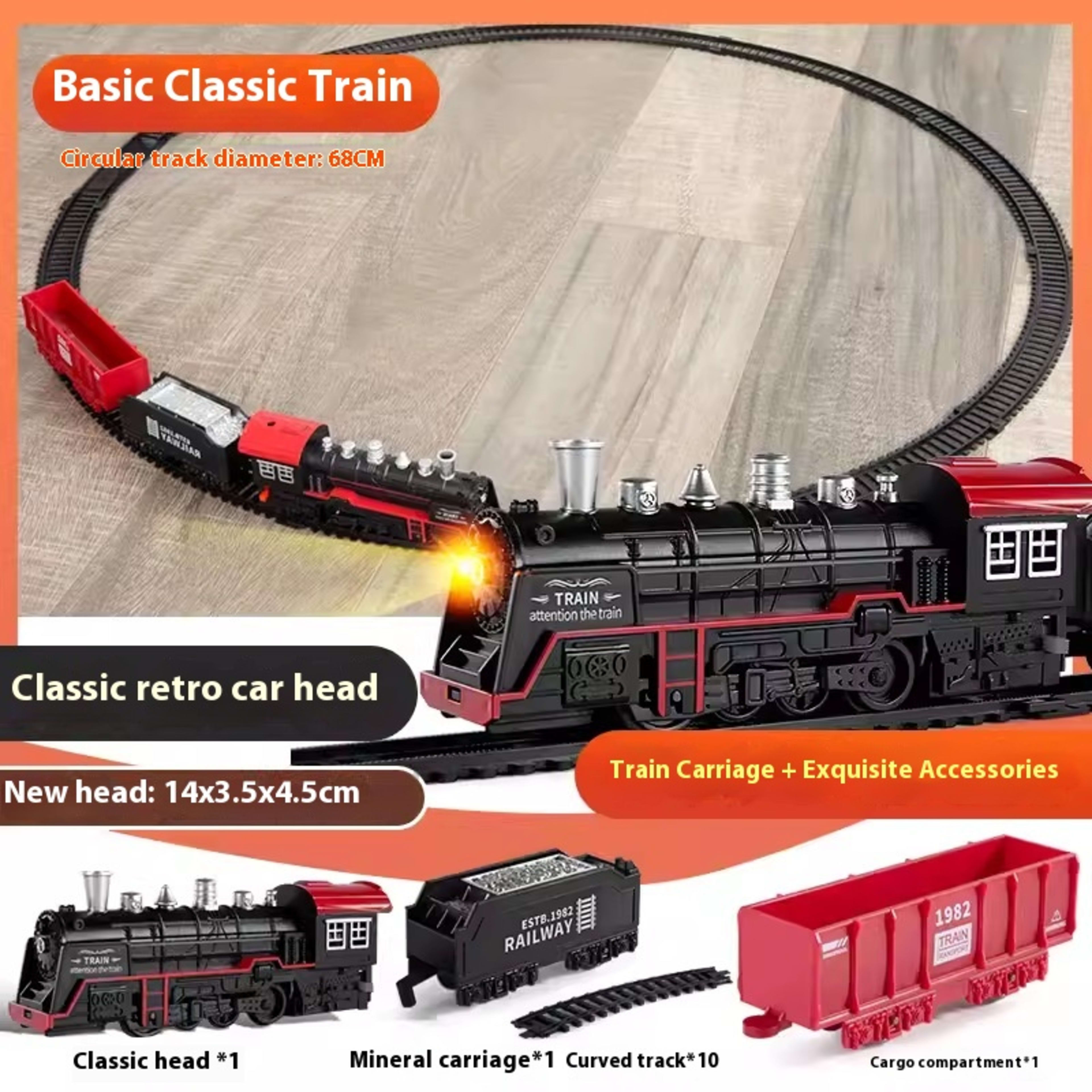 Children Boy Electric Steam Motor Car Birthday New Year Gift