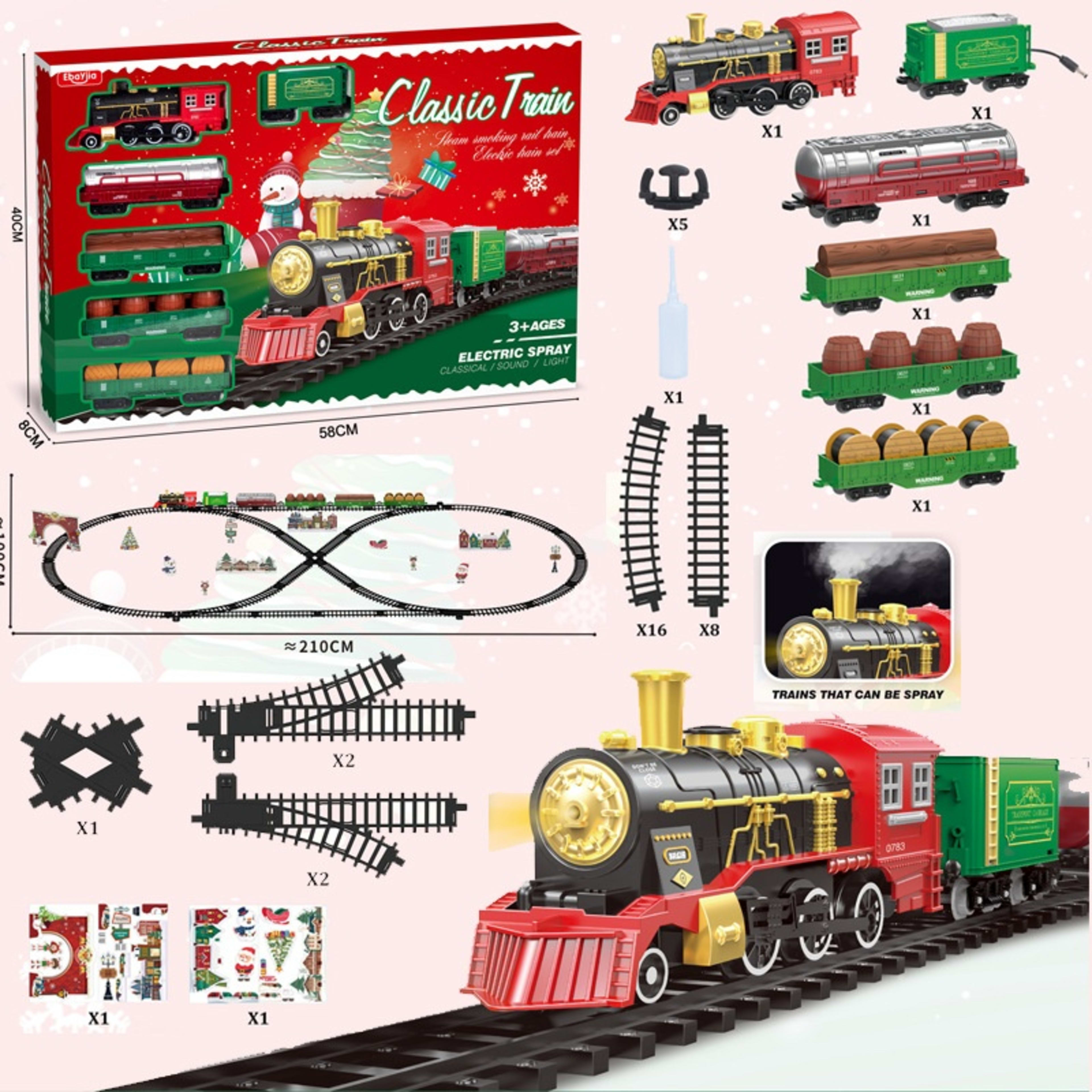 Children Boy Electric Steam Motor Car Birthday New Year Gift 10