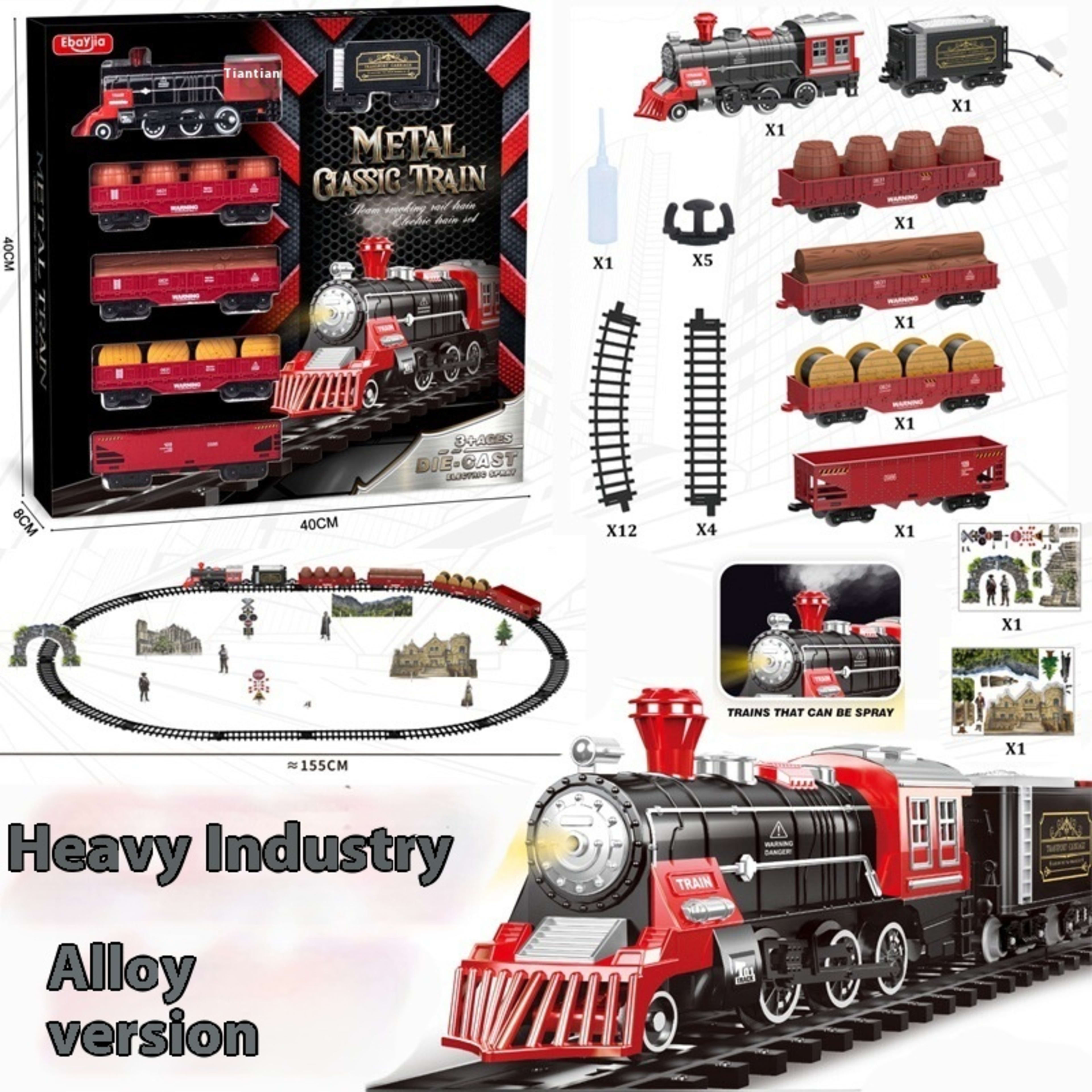 Children Boy Electric Steam Motor Car Birthday New Year Gift 4