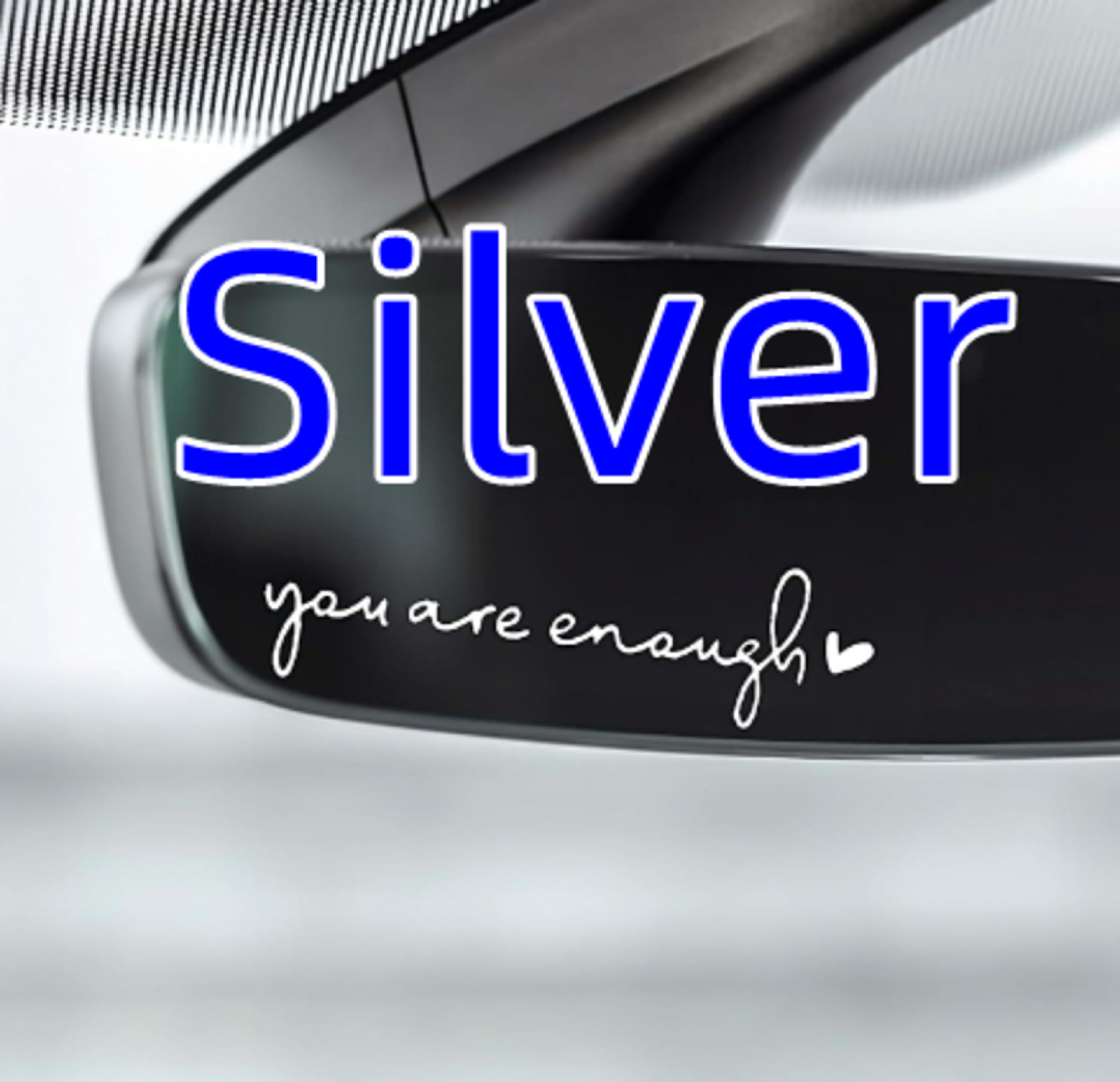 Hello Beautiful Car Rearview Mirror Stickers 3