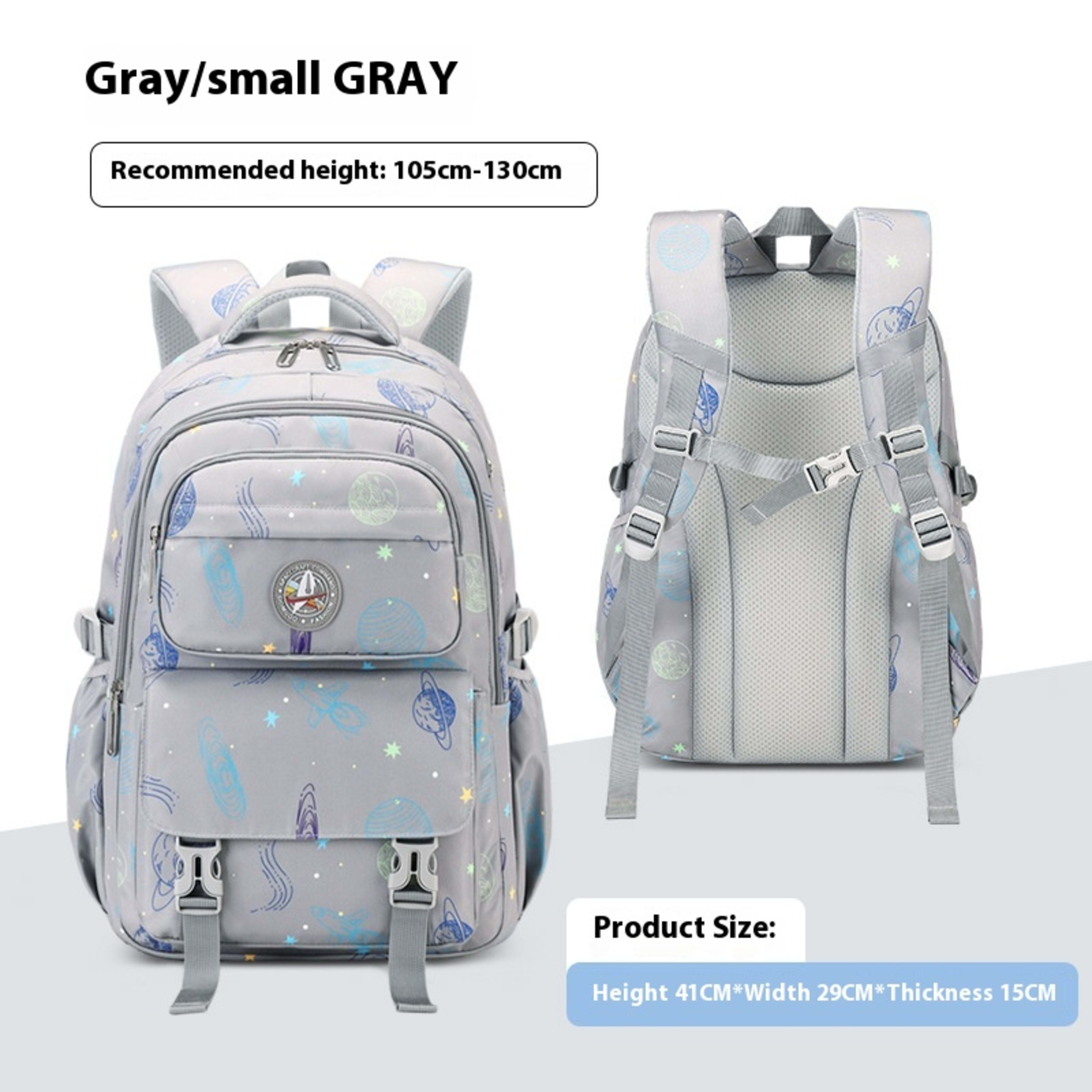 Primary School Student Starry Sky Leisure Schoolbag Junior High School Student Backpack 2