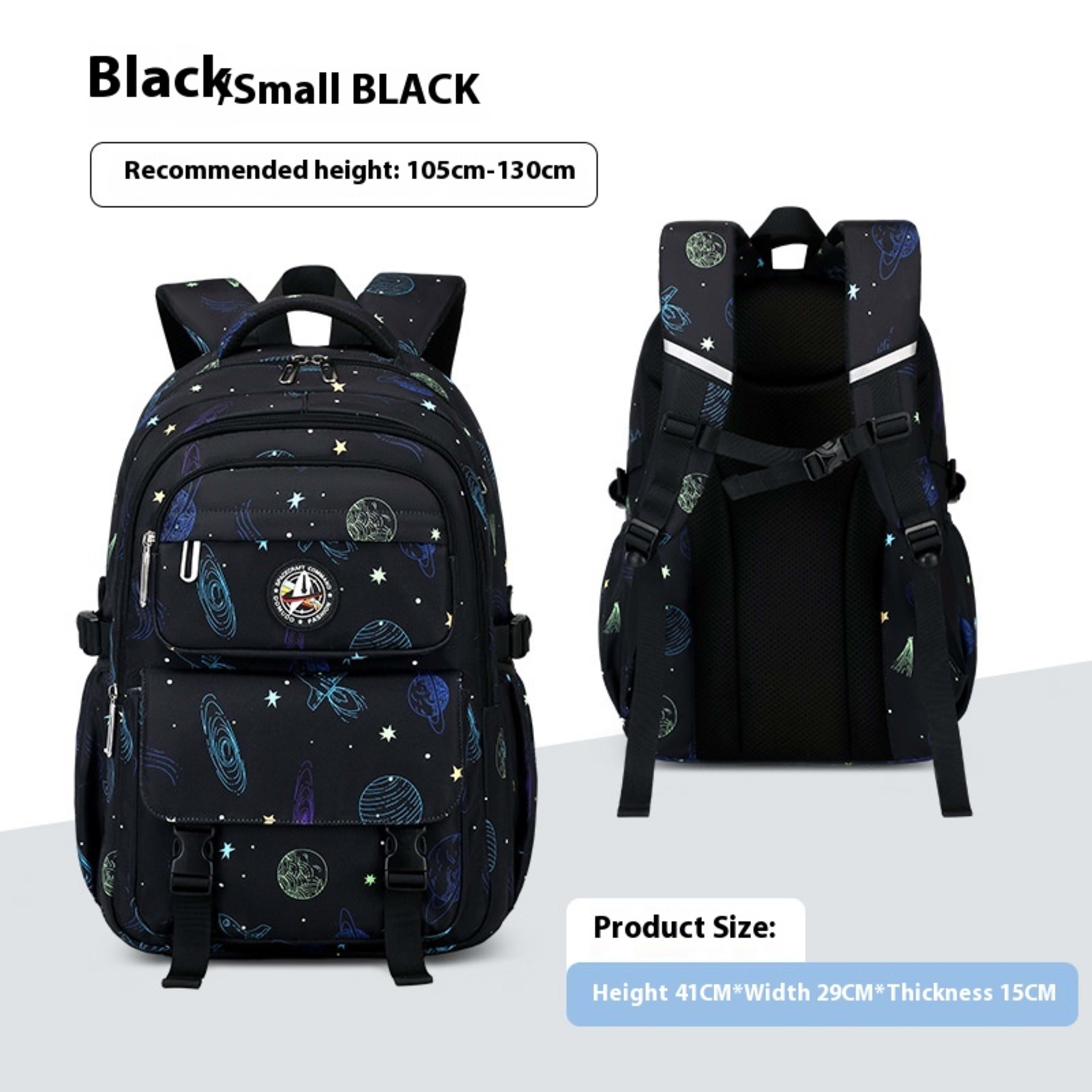 Primary School Student Starry Sky Leisure Schoolbag Junior High School Student Backpack 3