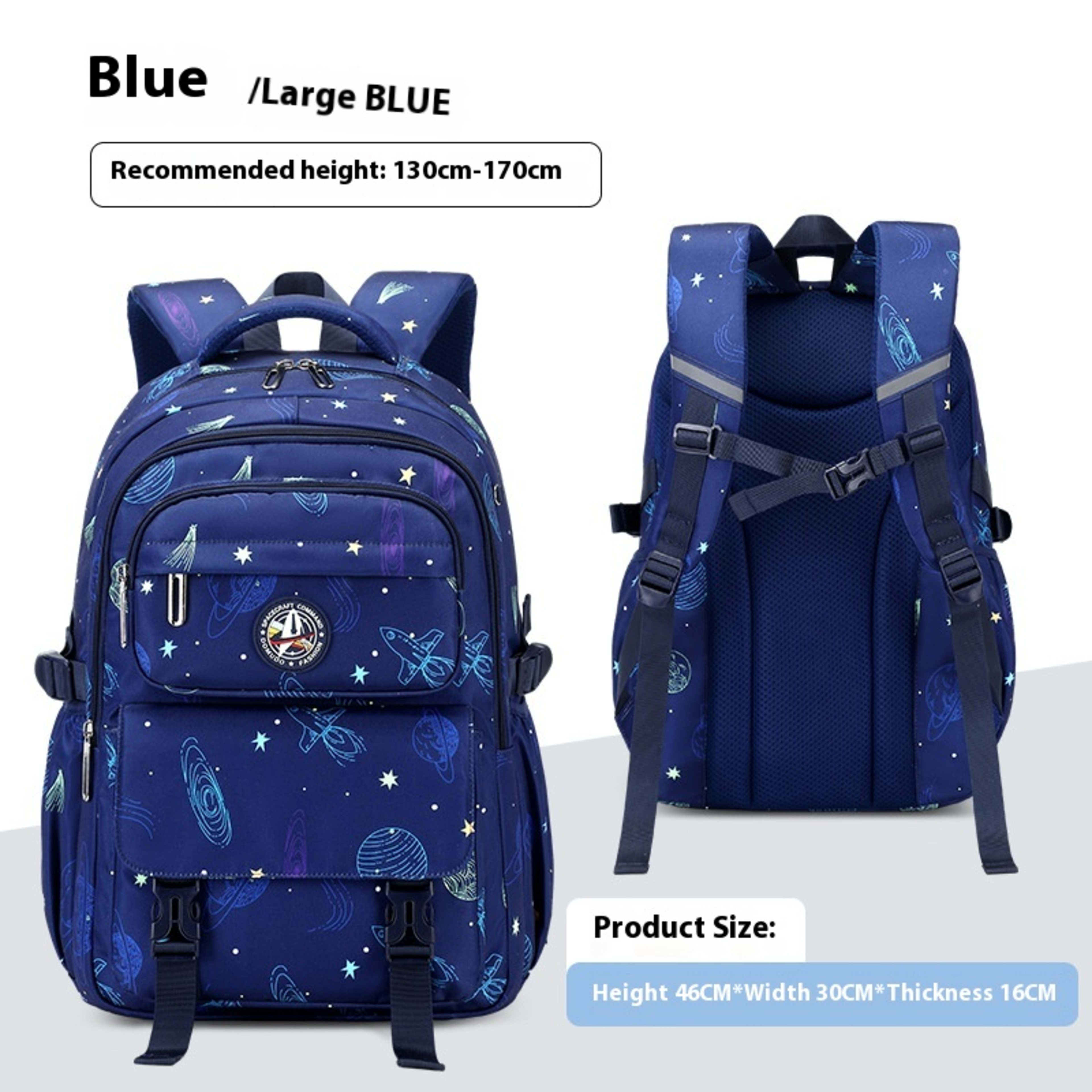 Primary School Student Starry Sky Leisure Schoolbag Junior High School Student Backpack 5