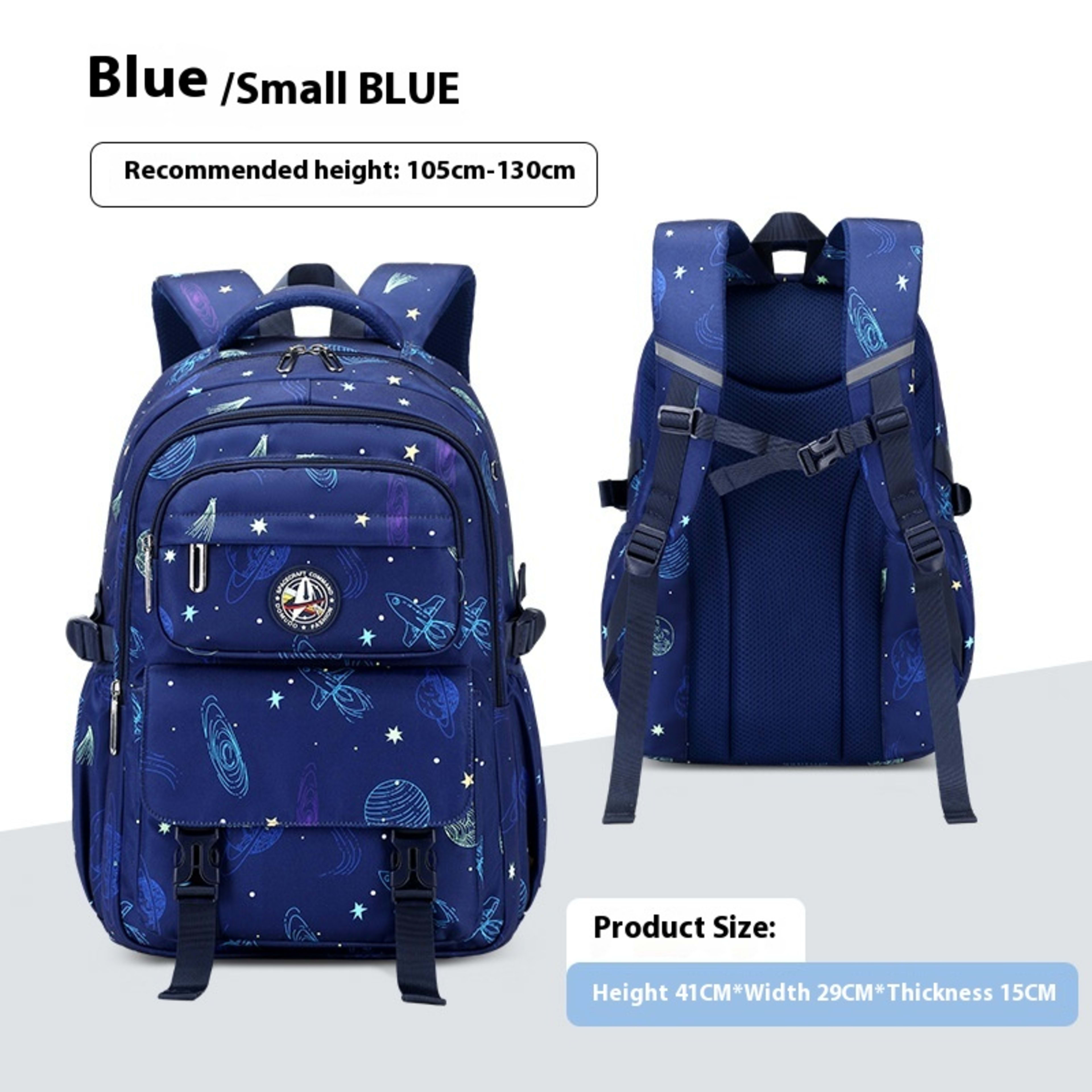 Primary School Student Starry Sky Leisure Schoolbag Junior High School Student Backpack 7
