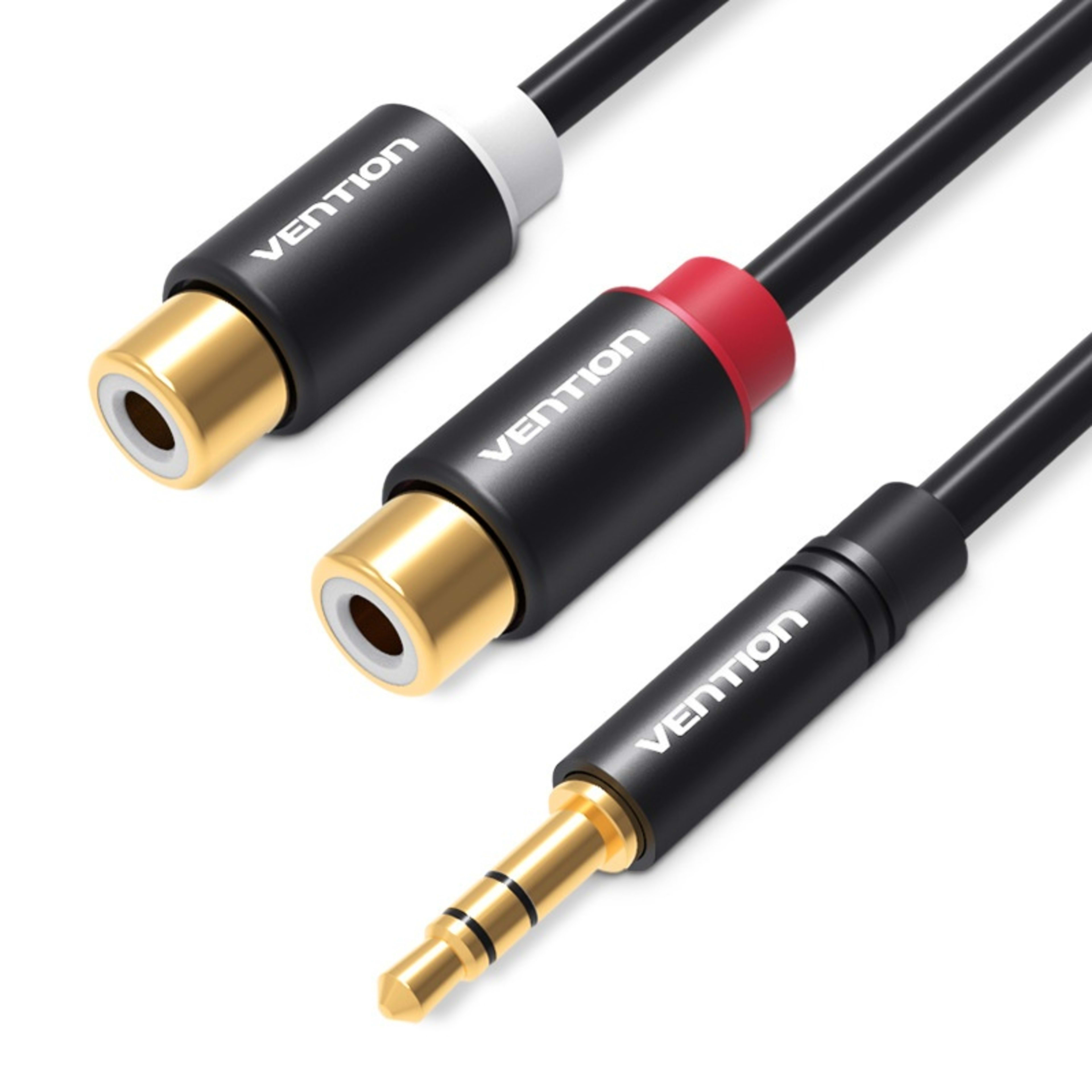 Audio Cable 3.5mm Revolving Double Lotus Head 5