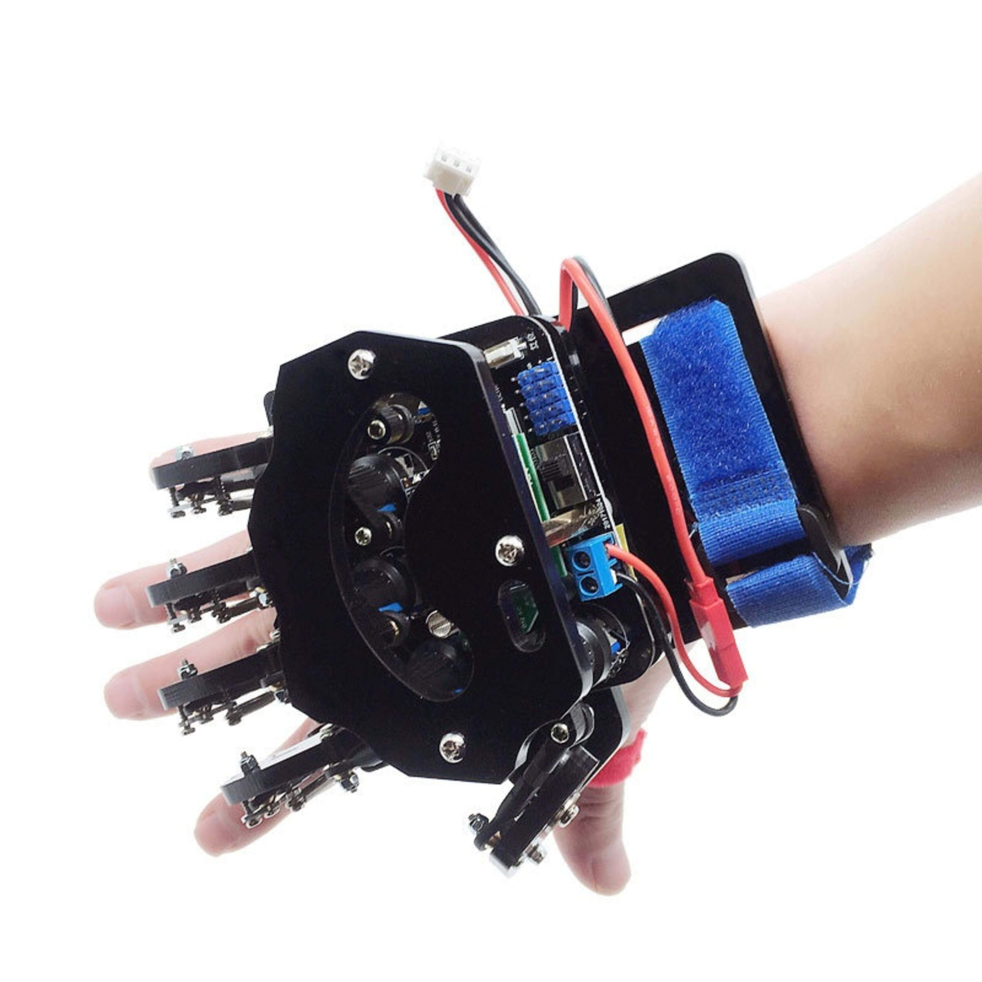 Bionic Mechanical Programming Palm Gloves Robot Mechanical Arm Hand Claw 13