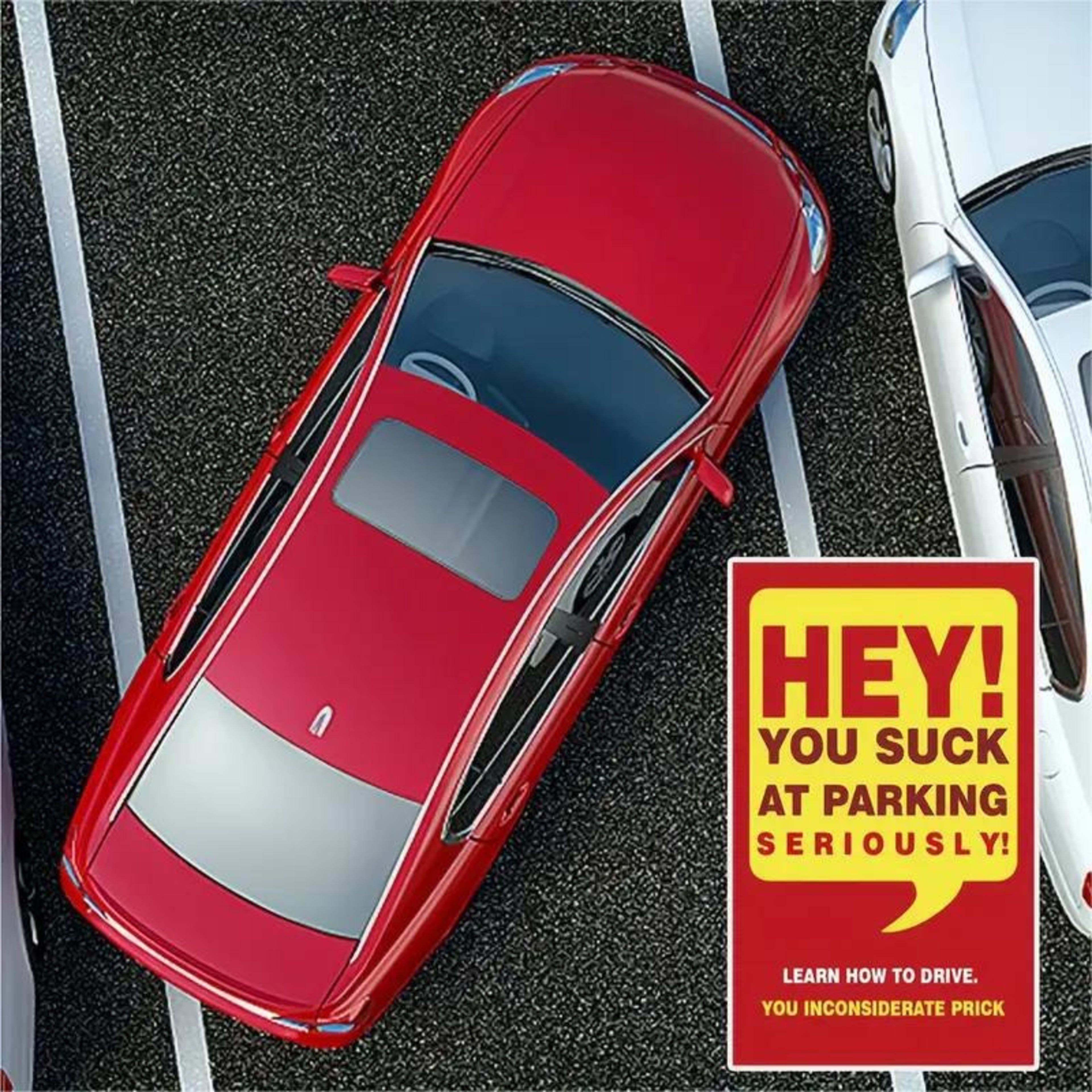 Parking Violation Card You Park Like An Idiot Card Funny Parking Violation Card 3