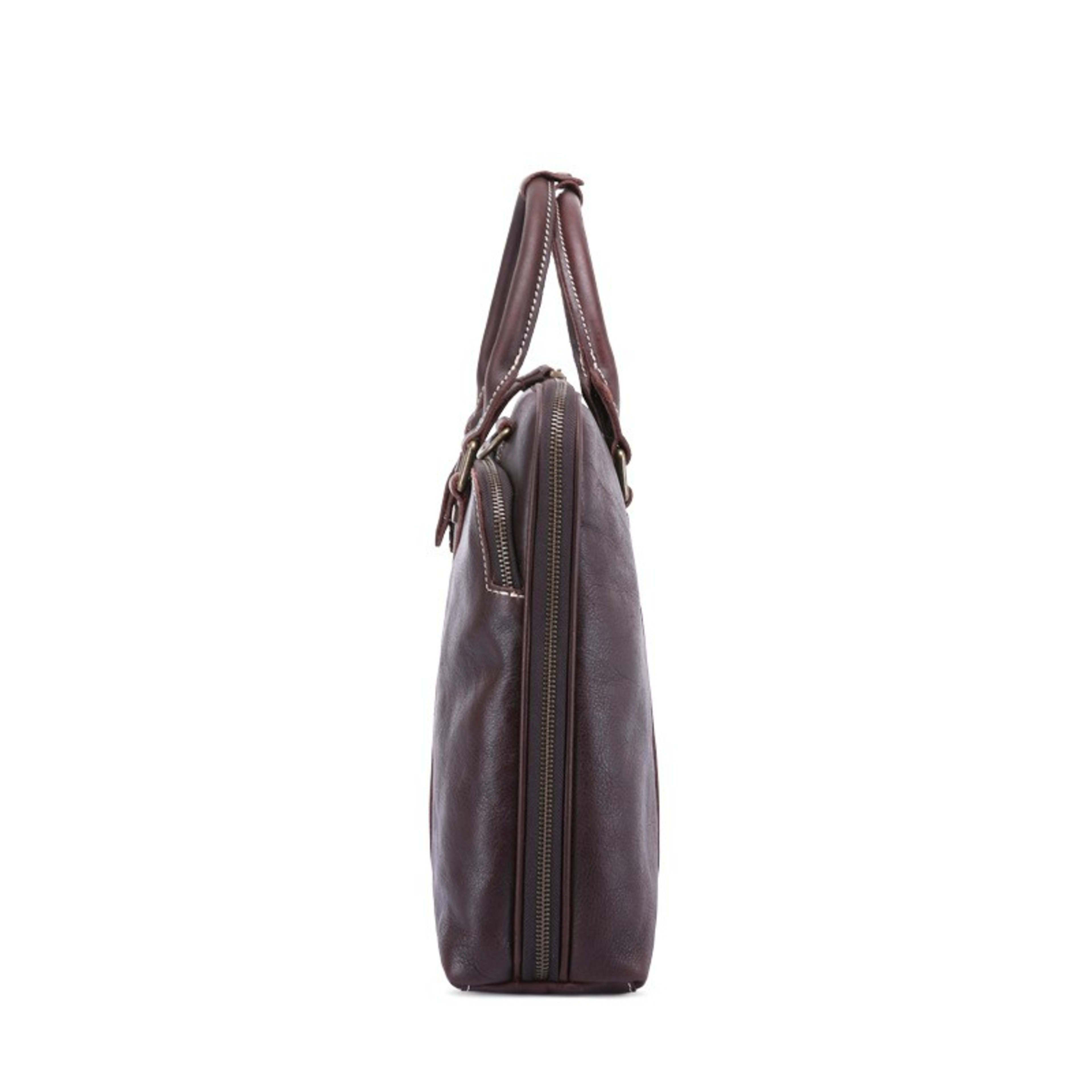 Men's Handbag Leather Briefcase Shoulder Crossbody 3