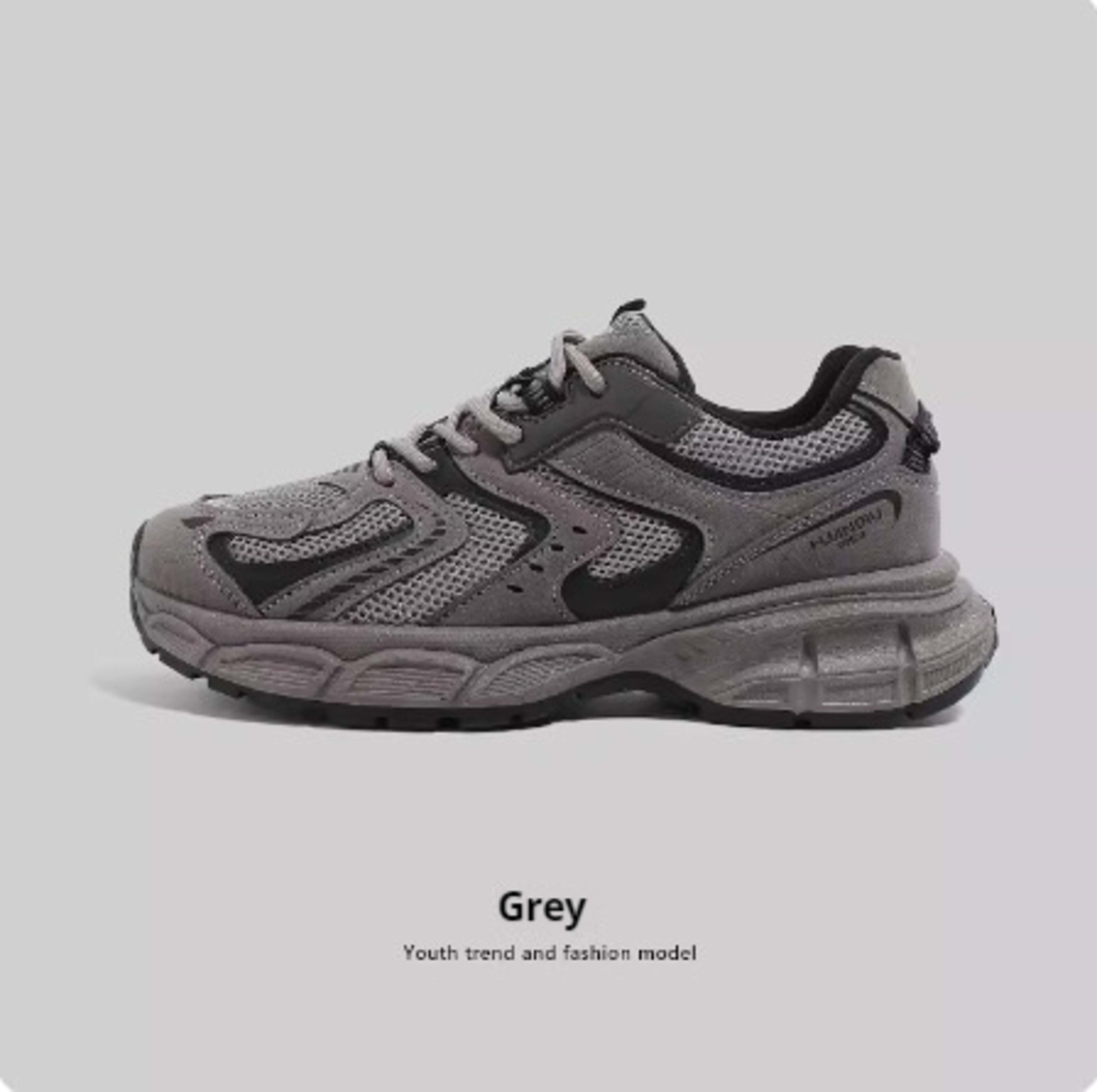 Mesh Casual Versatile Platform Dad Shoes 16