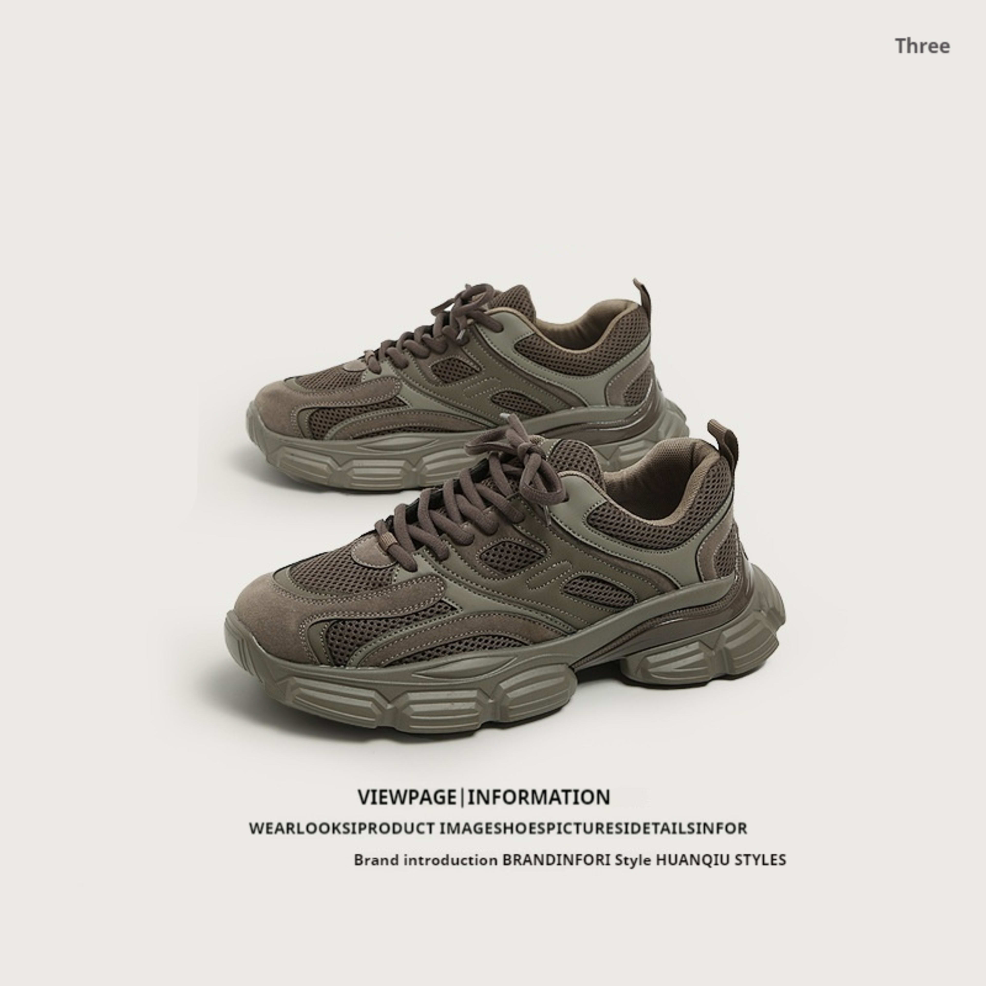 Mesh Casual Versatile Platform Dad Shoes 8