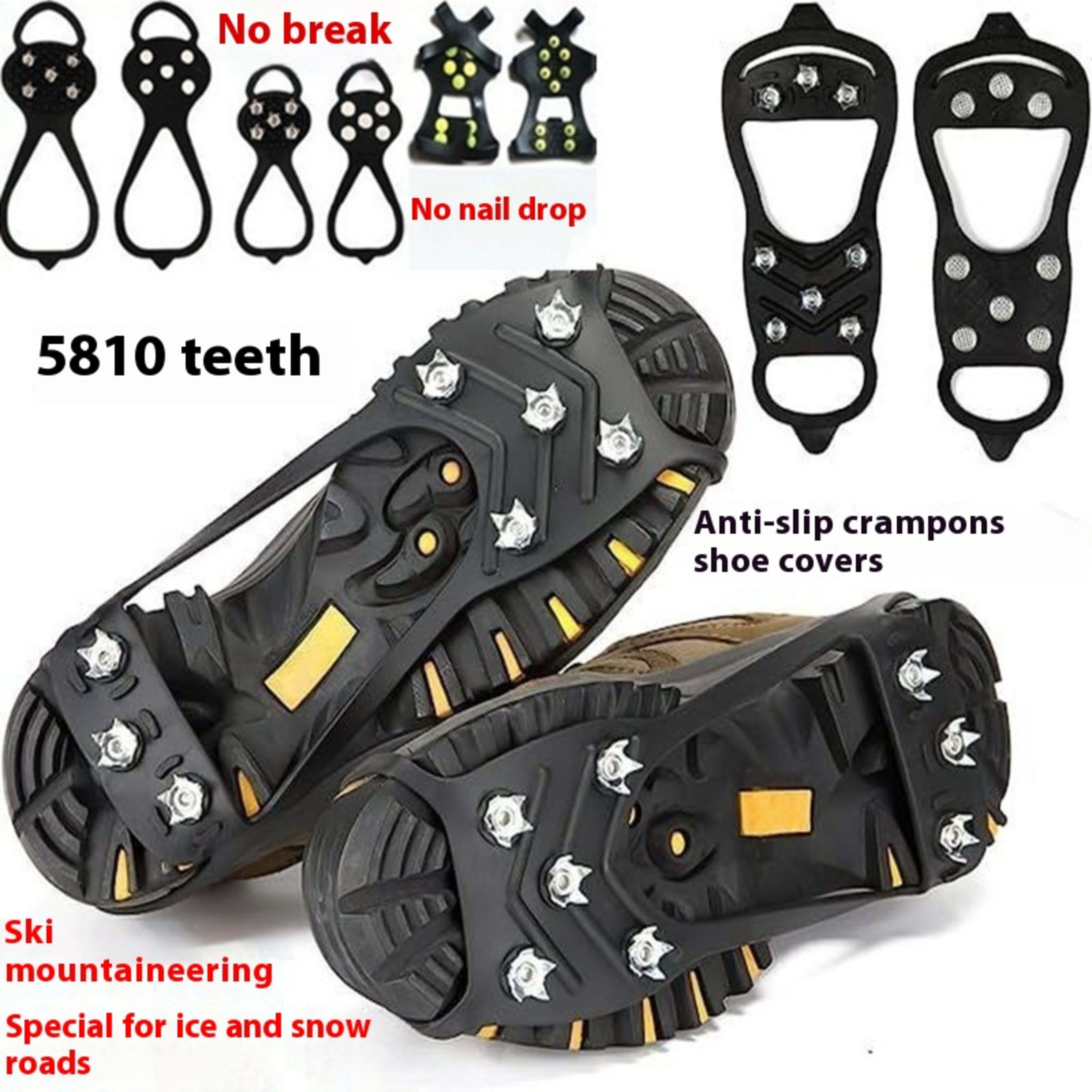 Outdoor Hiking Camping Anti Slip Shoe Studs 6