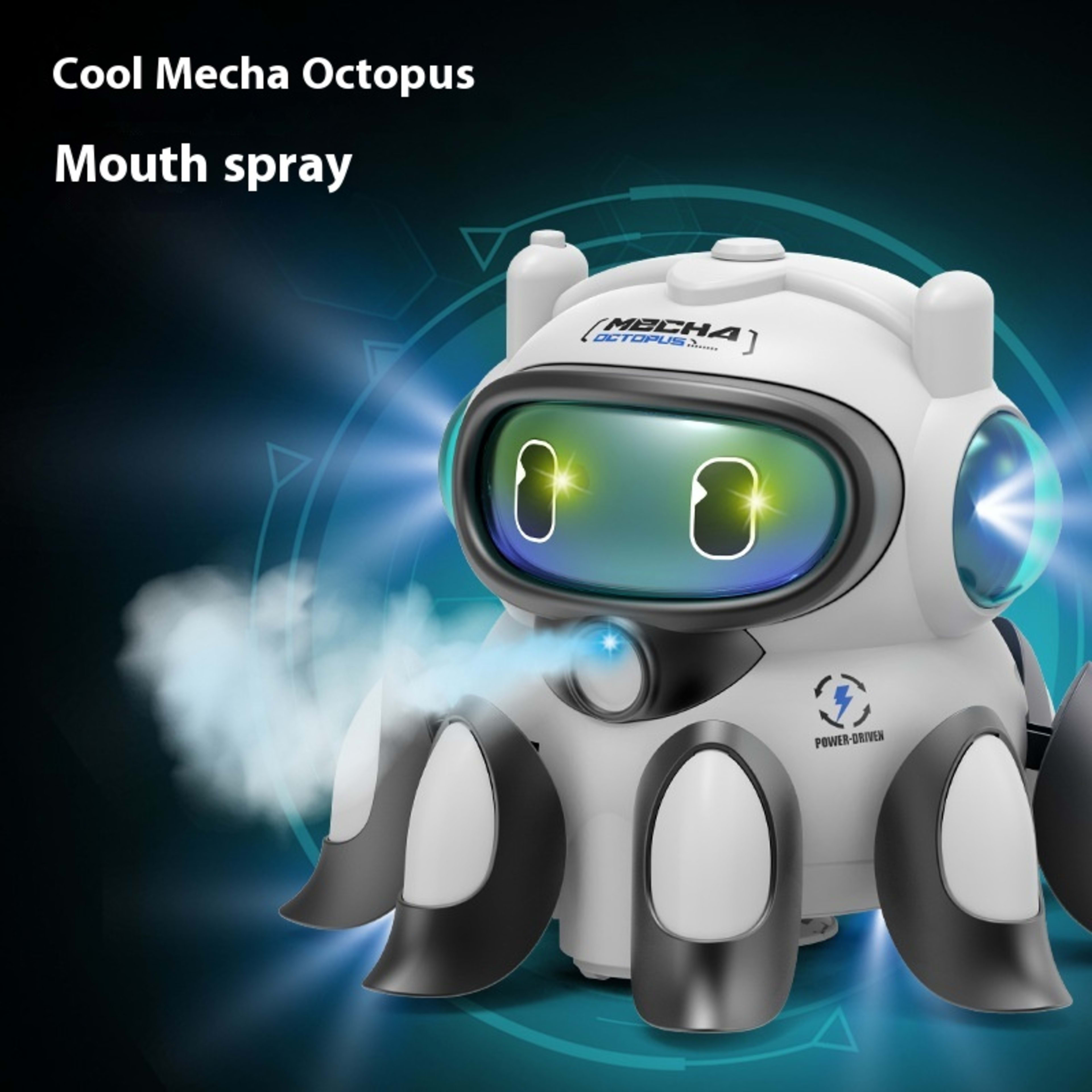 Sound Electric Induction Mechanical Octopus Toy 2