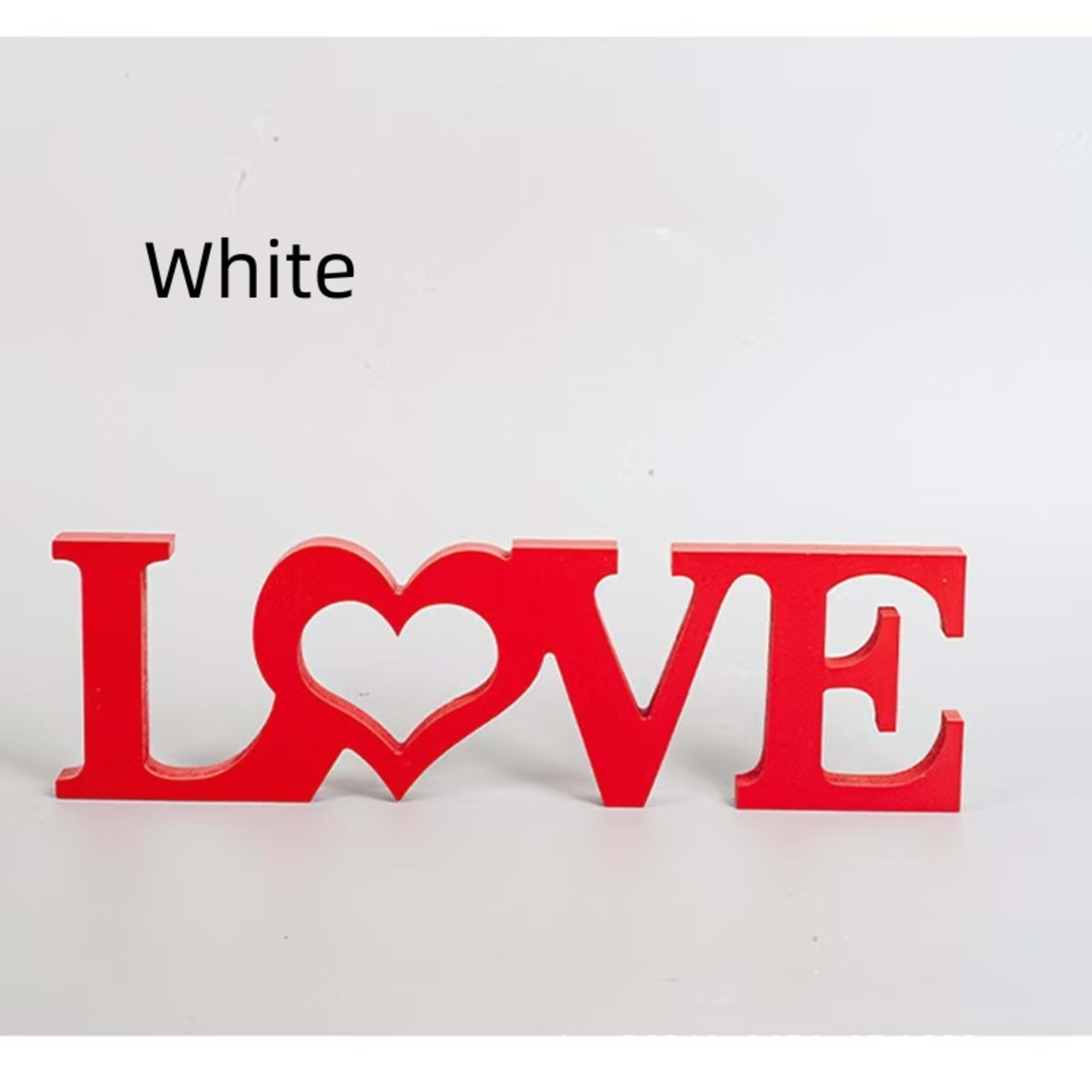 Cross-border Hot Love Conjoined Wooden Craft Ornaments 2