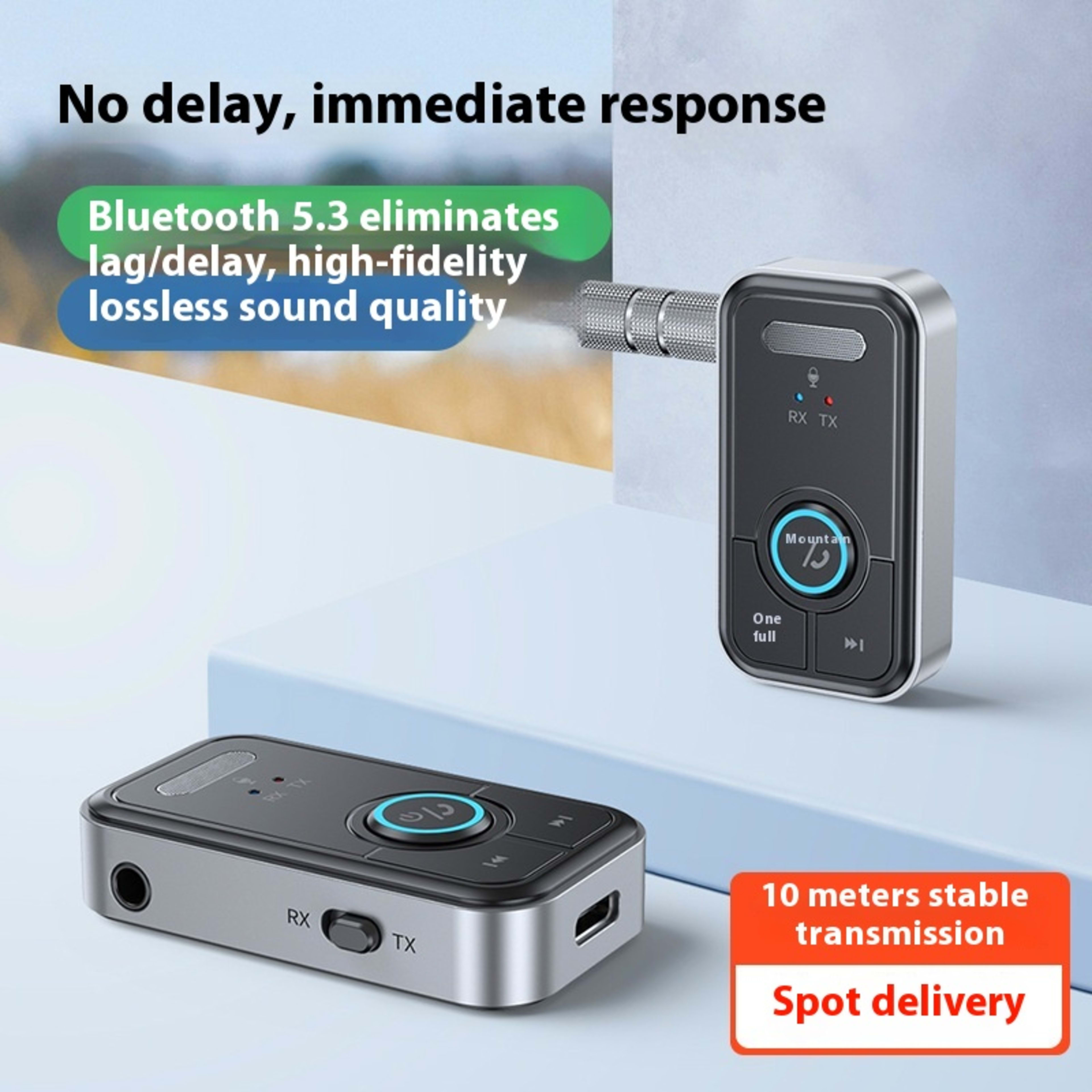 Multi-function Bluetooth Receiver Wireless Audio Converter 3