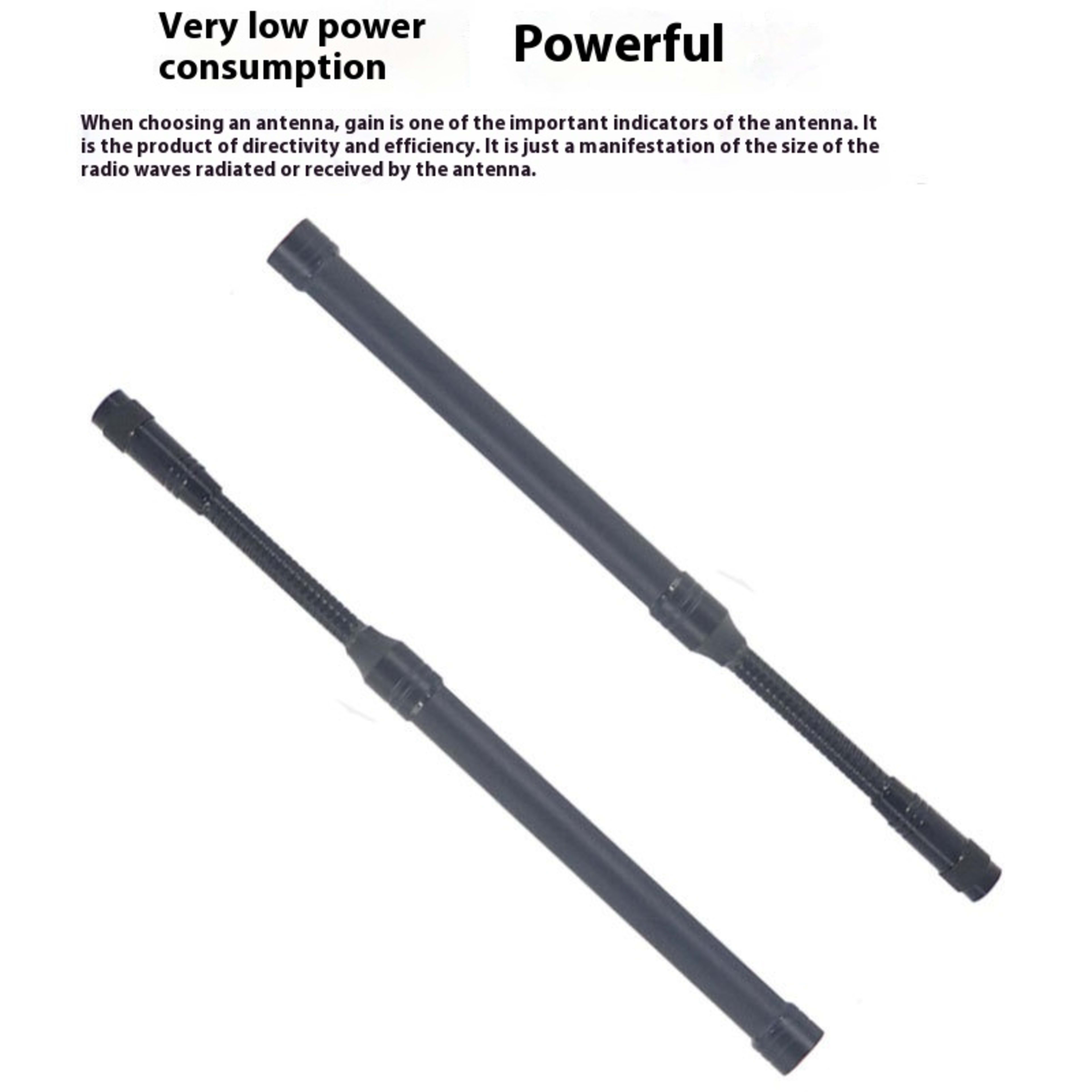 High Gain Gooseneck Antenna 600-6000MHz Omnidirectional Fiber-glass Epoxy Antenna 5