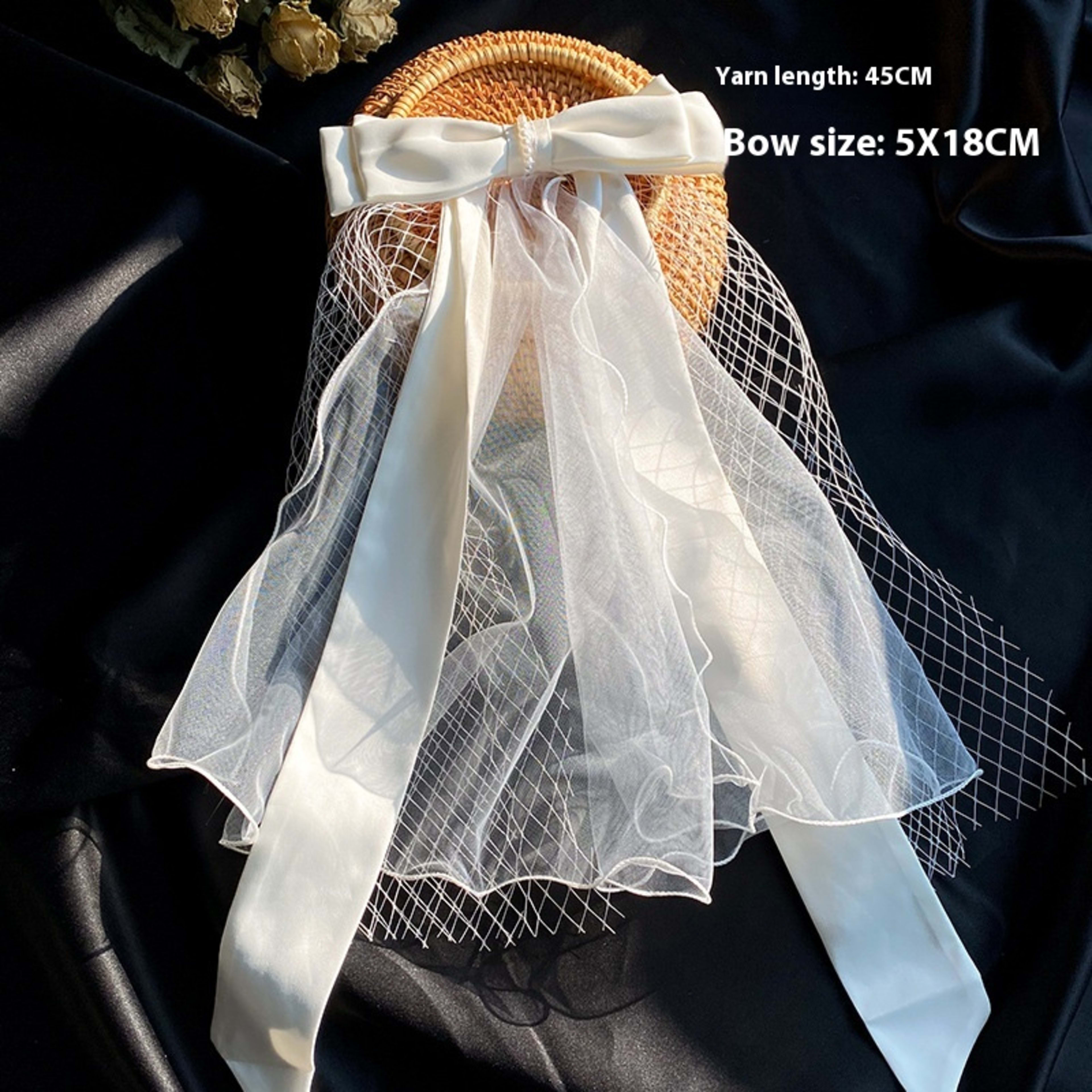 Bow Veil Super Fairy Wedding Trip Shoot 11