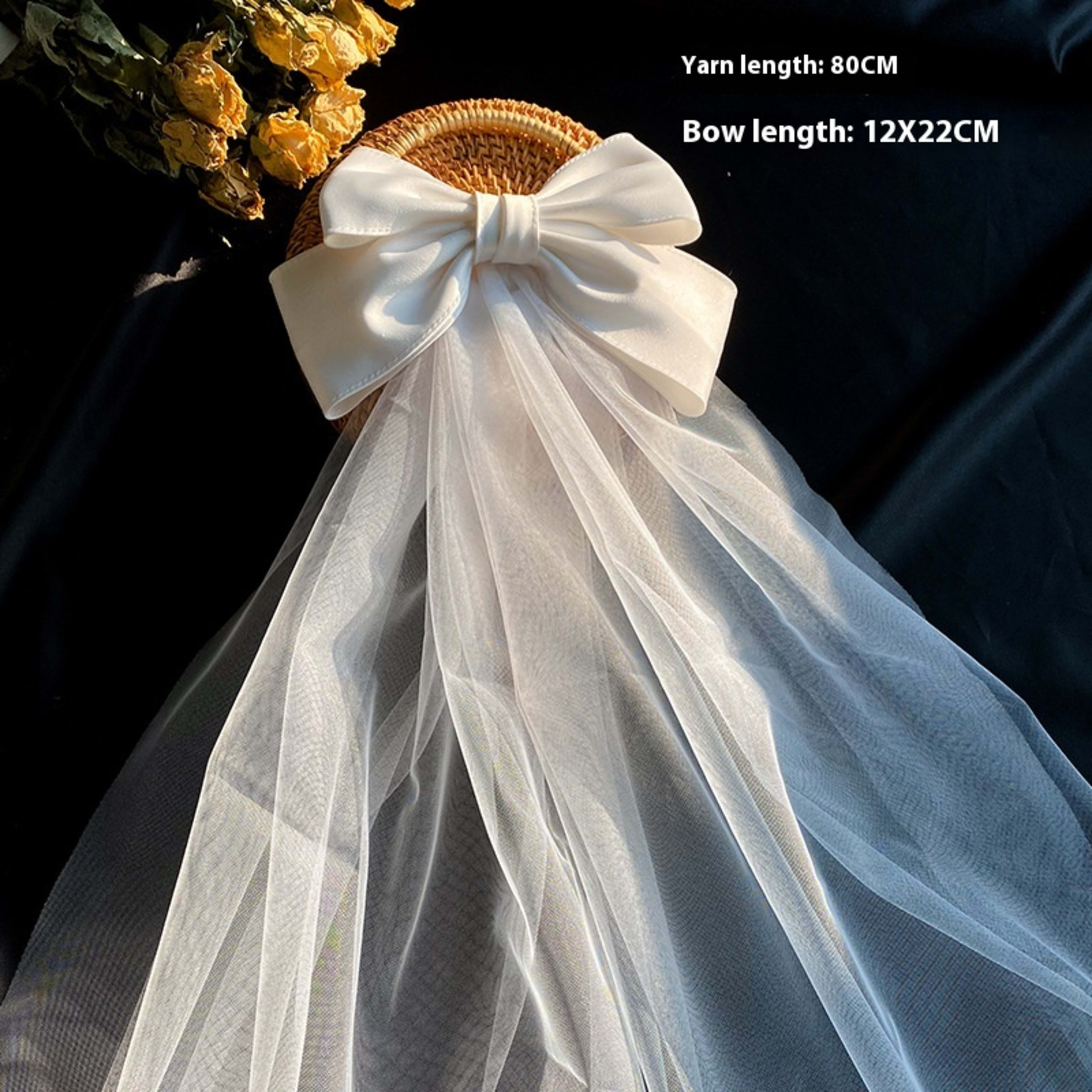 Bow Veil Super Fairy Wedding Trip Shoot 15